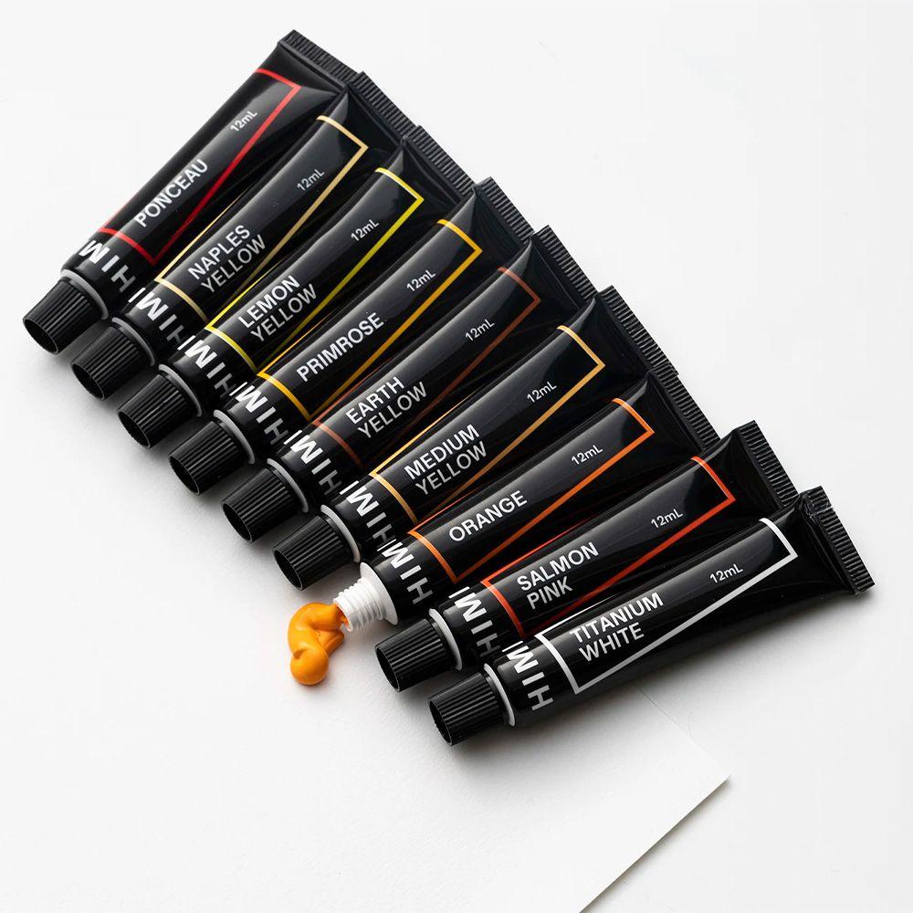HIMI Set de Tubos de Acrilico 12 ml 12 Colores-6