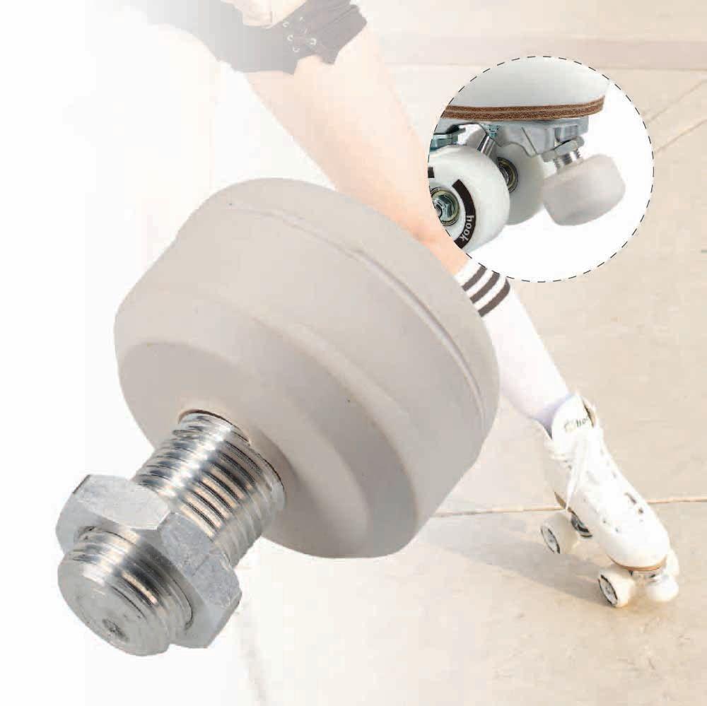 Freno Hook para Patin Artistico Blanco Individual -3