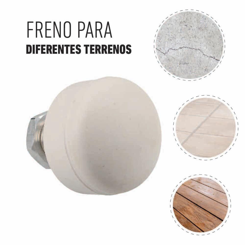 Freno Hook para Patin Artistico Blanco Individual -4