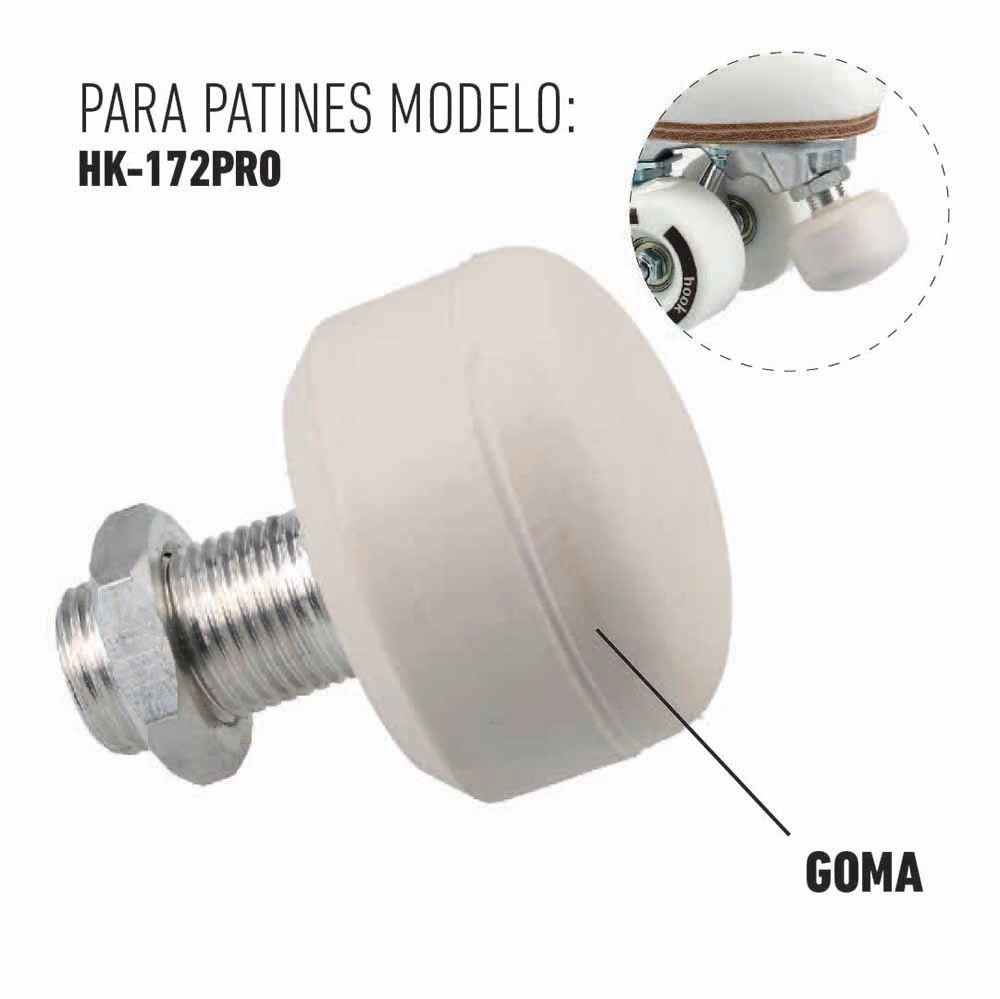 Freno Hook para Patin Artistico Blanco Individual -5