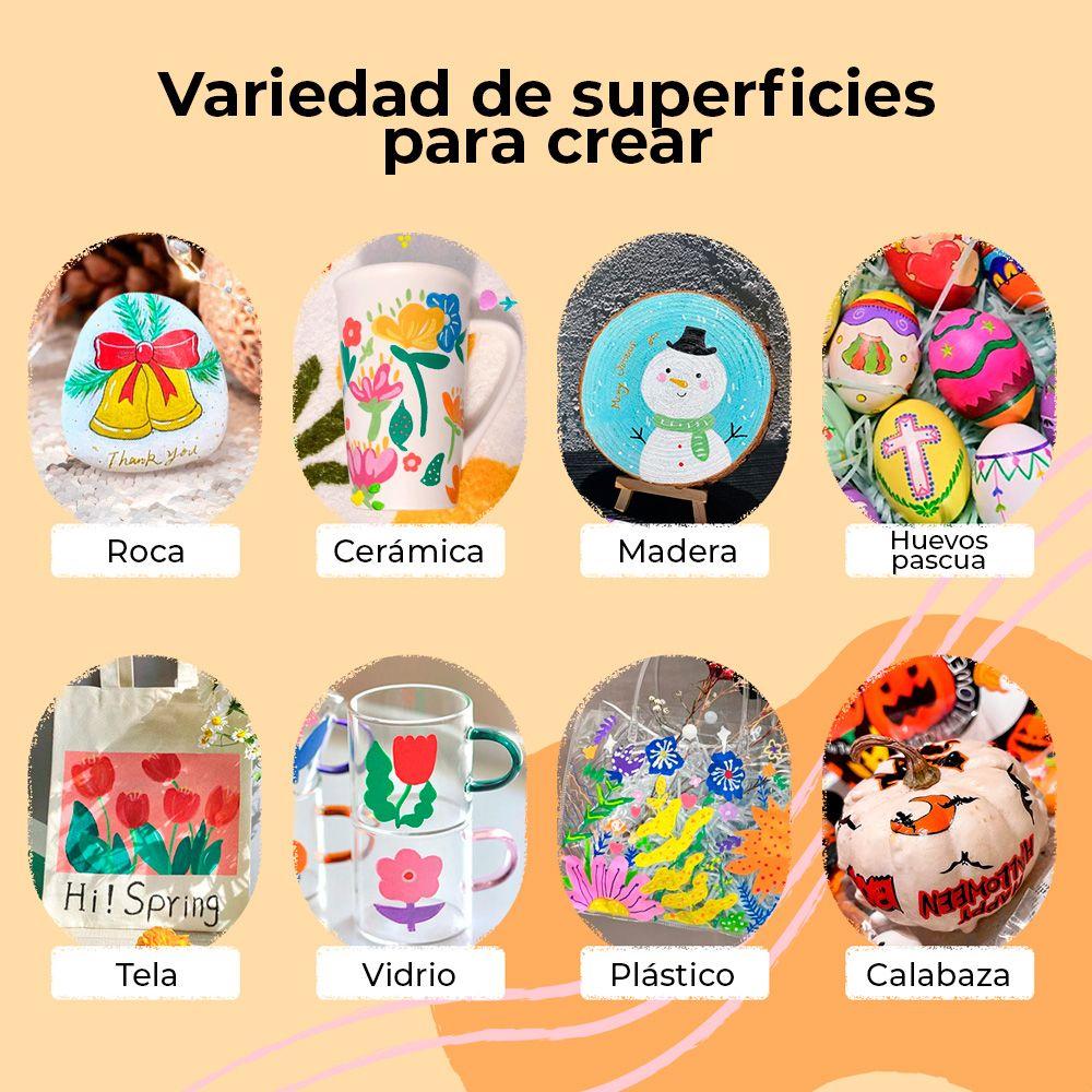 ARRTX MARCADORES ACRÍLICO 36 COLORES-3