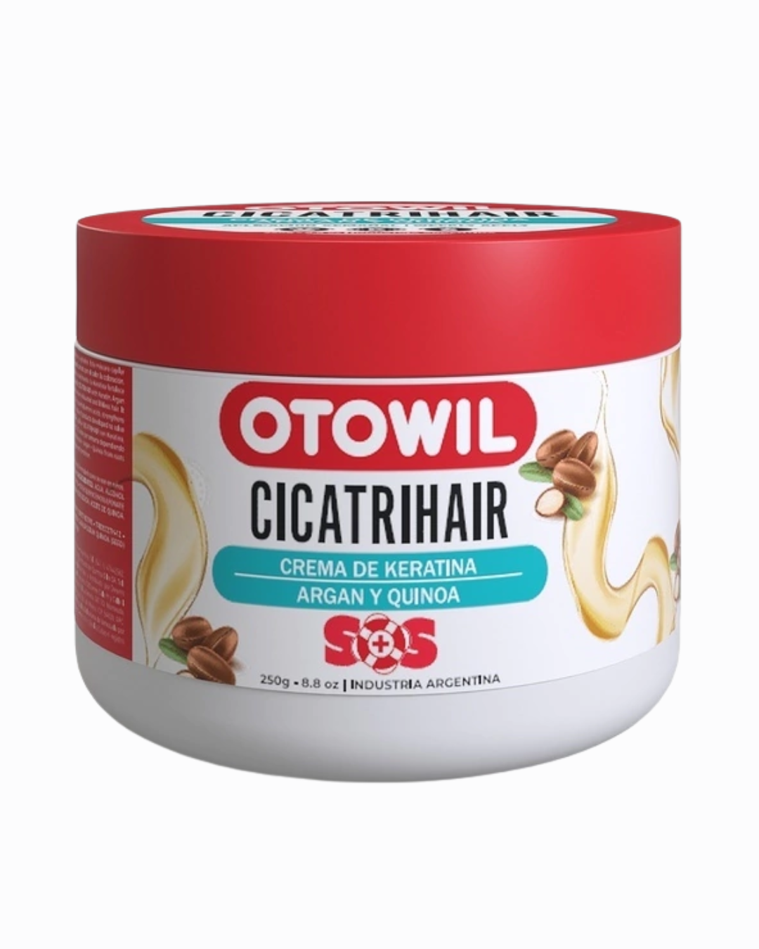 Mascarilla capilar cicatrihair de Keratina Argán y Quinoa 250ml-2