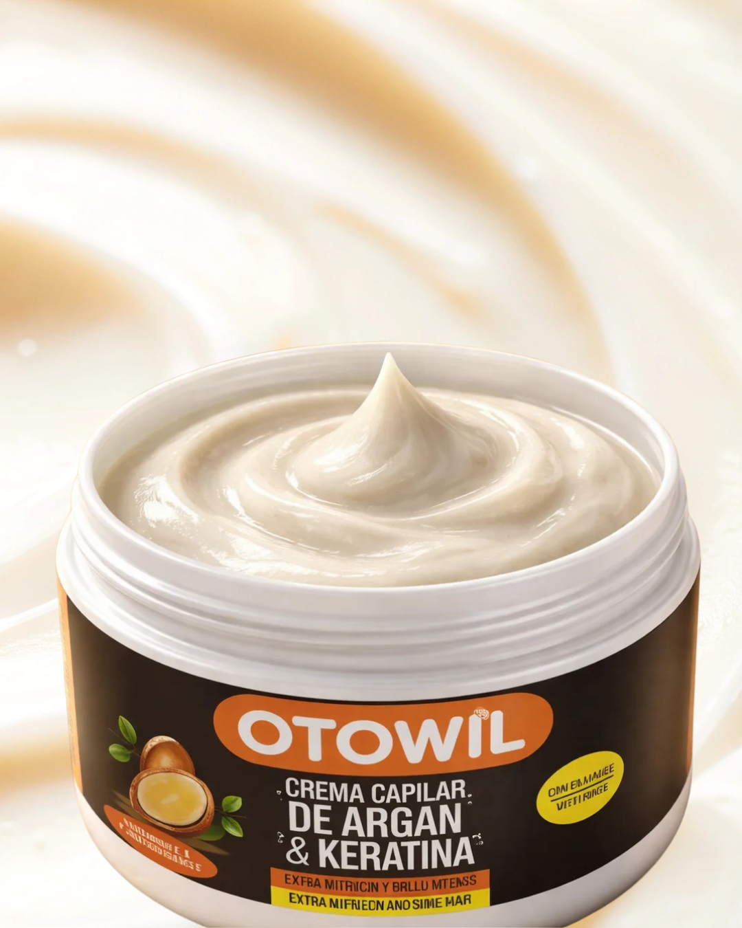 Mascarilla Capilar de Argán y Keratina otowil 250g-2