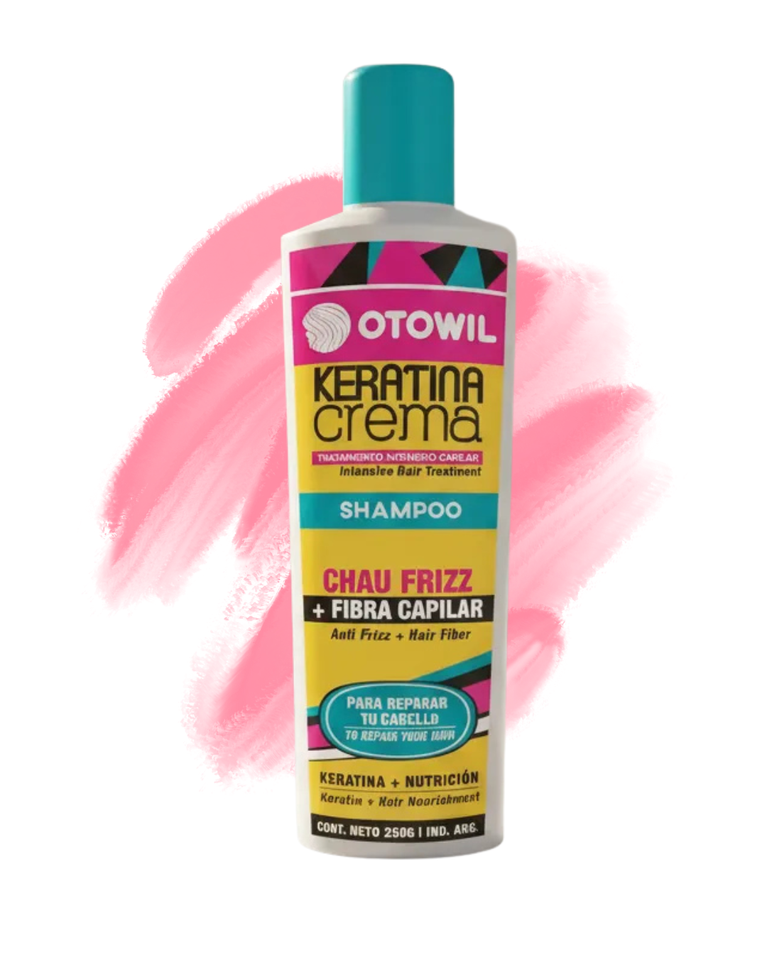 Shampoo Keratina Crema Reparador otowil 250g-2