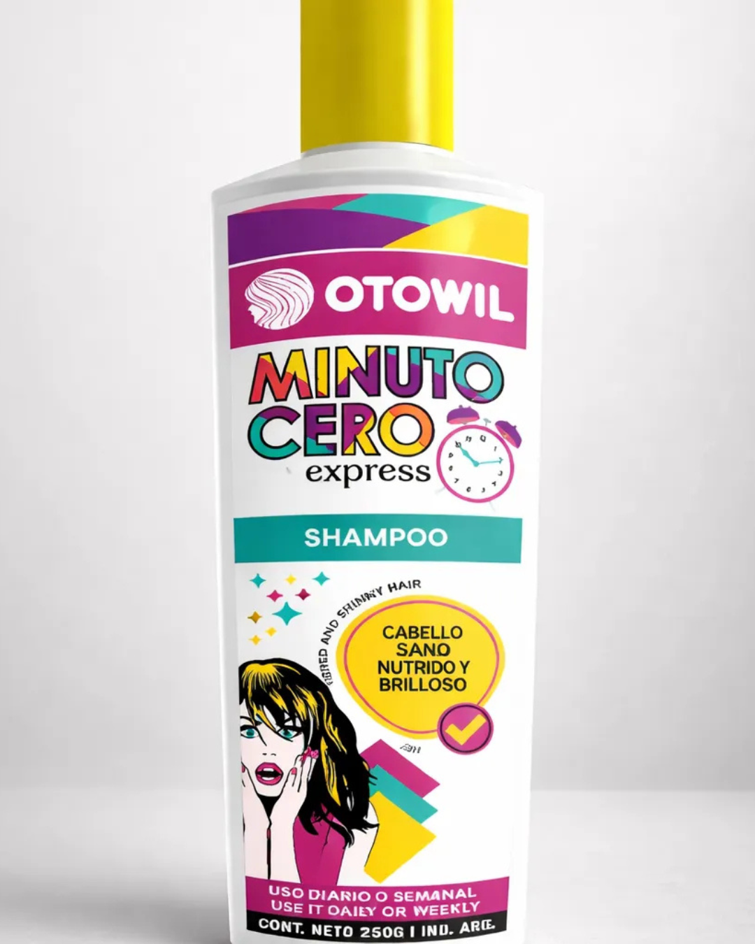 Shampoo Reparación Express Minuto Cero otowil 250g-2