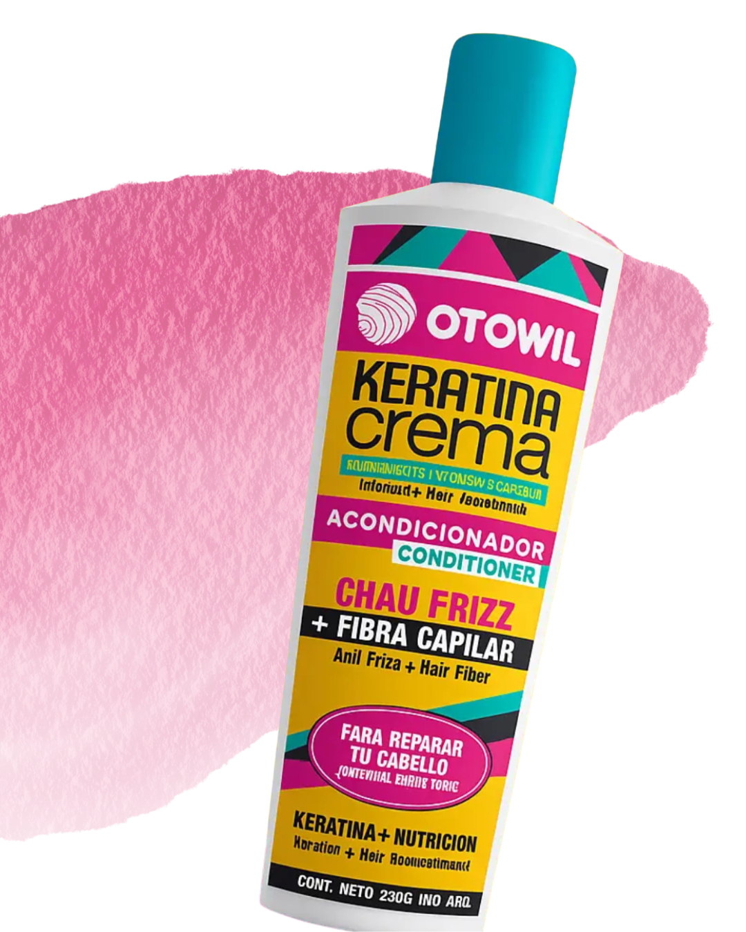 Acondicionador Reparador keratina en crema otowil 250g-2