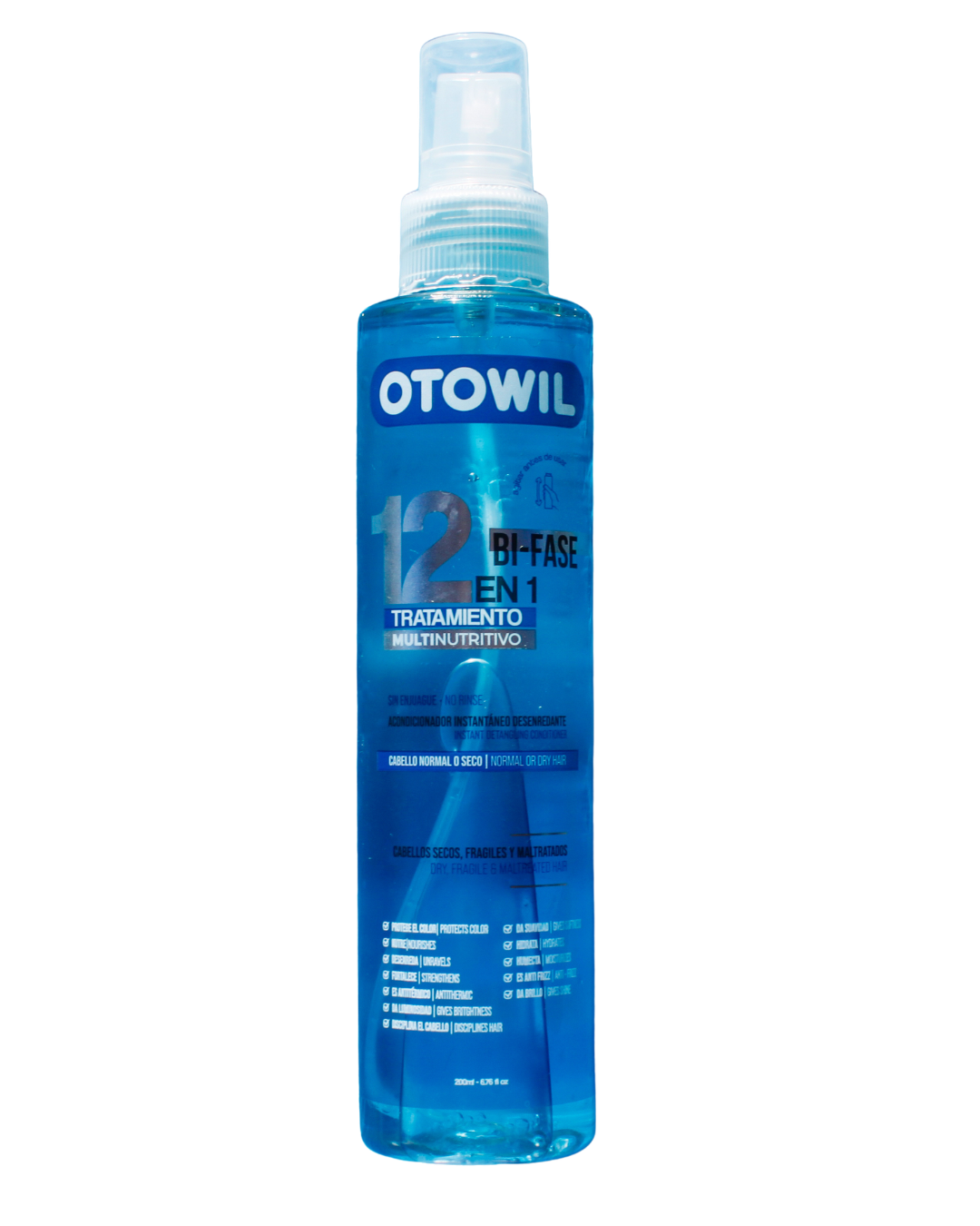 Bifásico Tratamiento Multinutritivo 12 en 1 Spray otowil 200ml-3