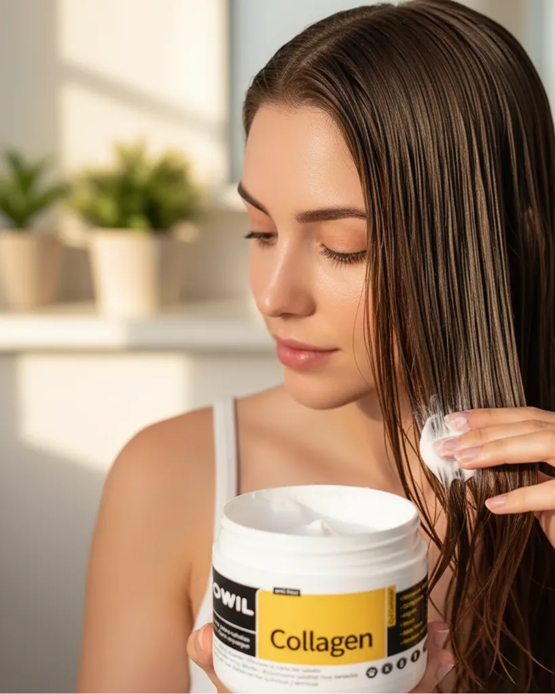 mascarilla de Tratamiento en Crema collagen con Maca otowil 250g-2