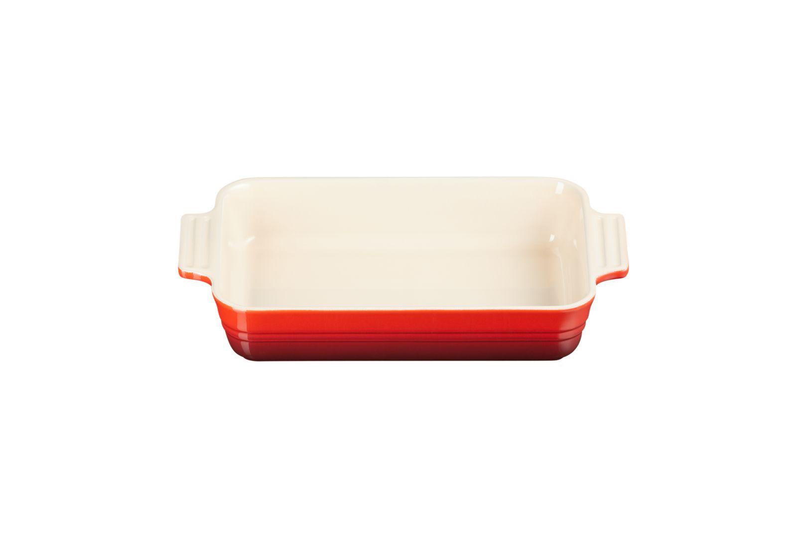 Bandeja Rectangular Clásica Cereza 25cm-0