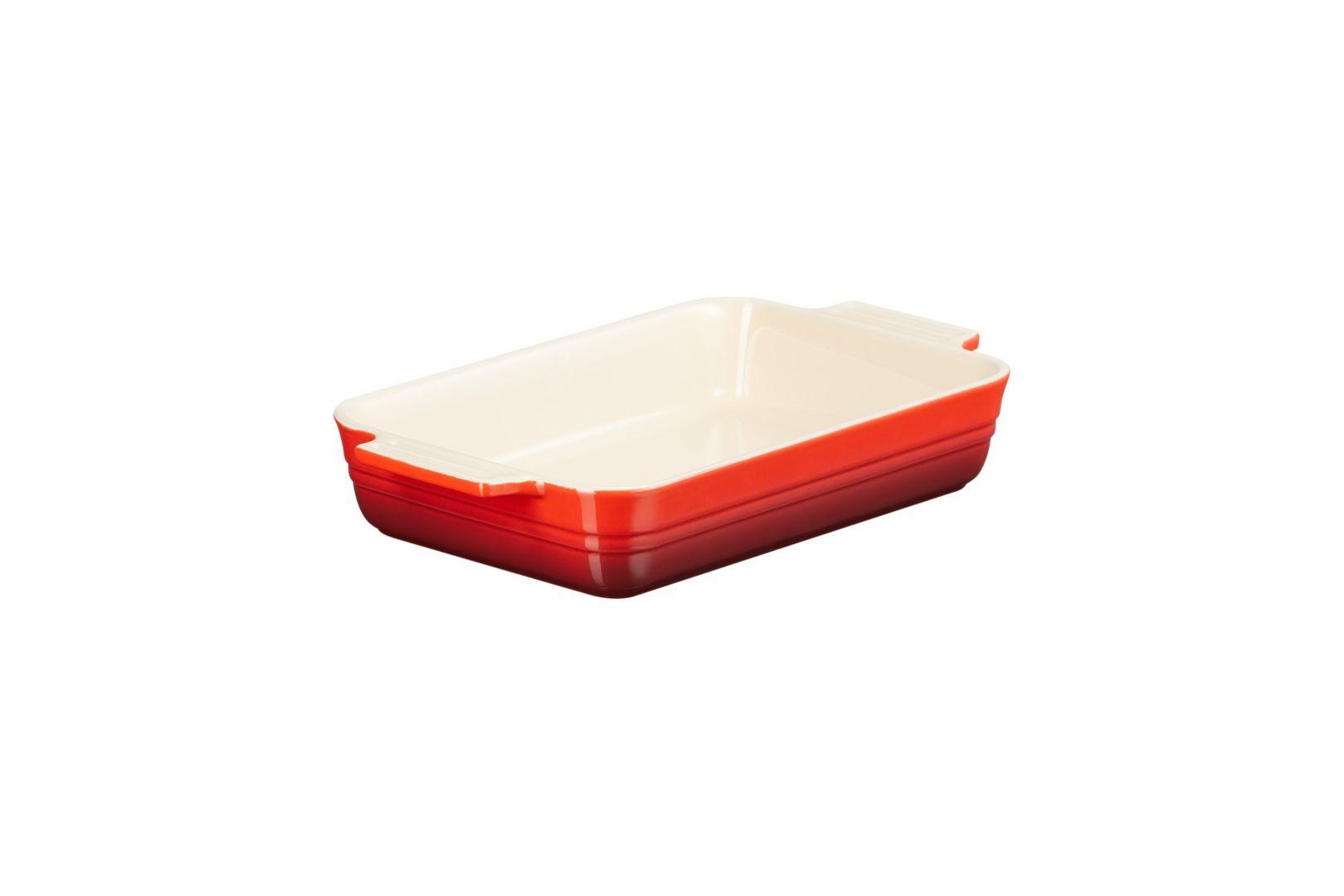 Bandeja Rectangular Clásica Cereza 25cm-1