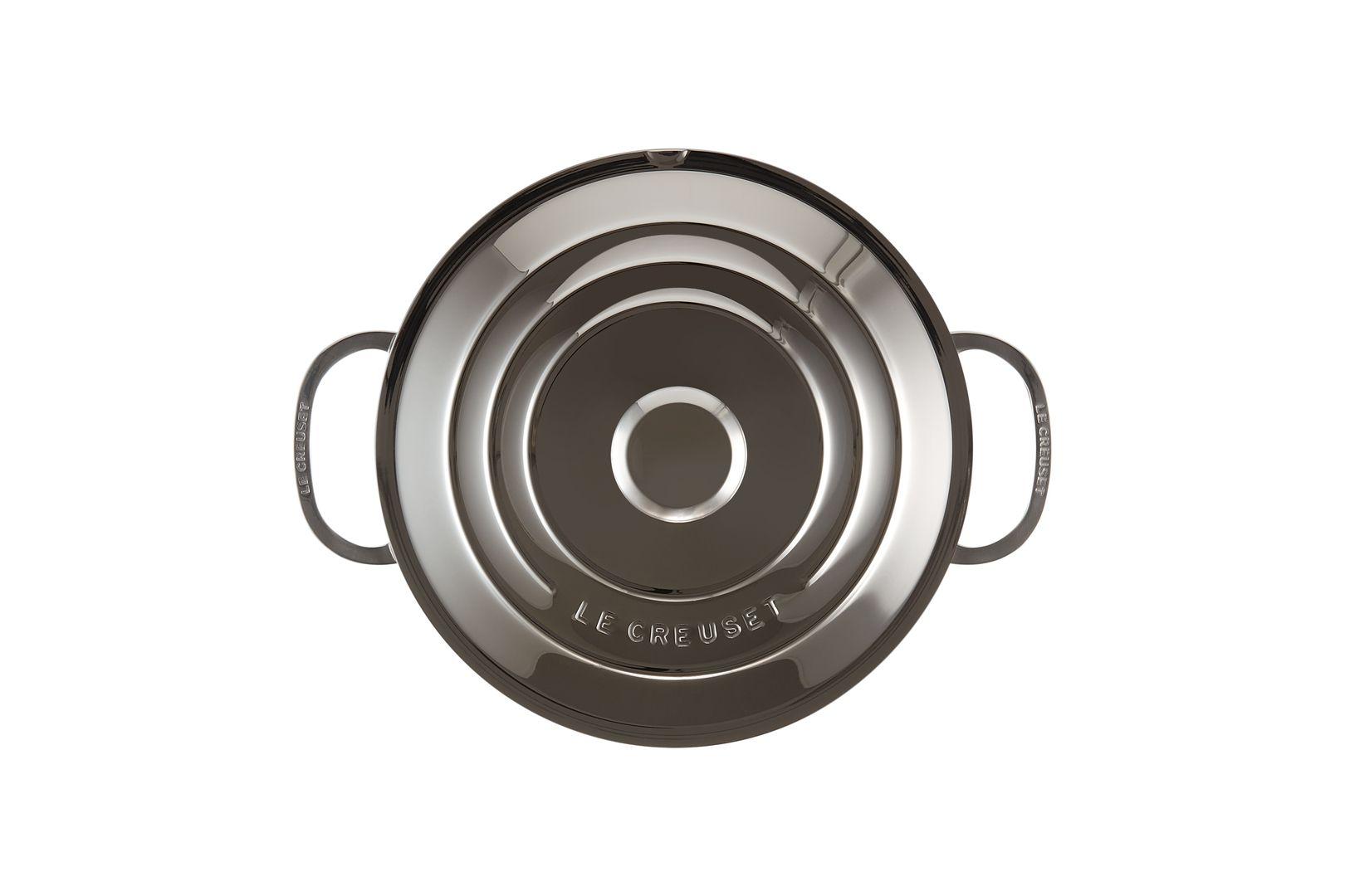Cacerola Alta Acero Inoxidable 24cm-3
