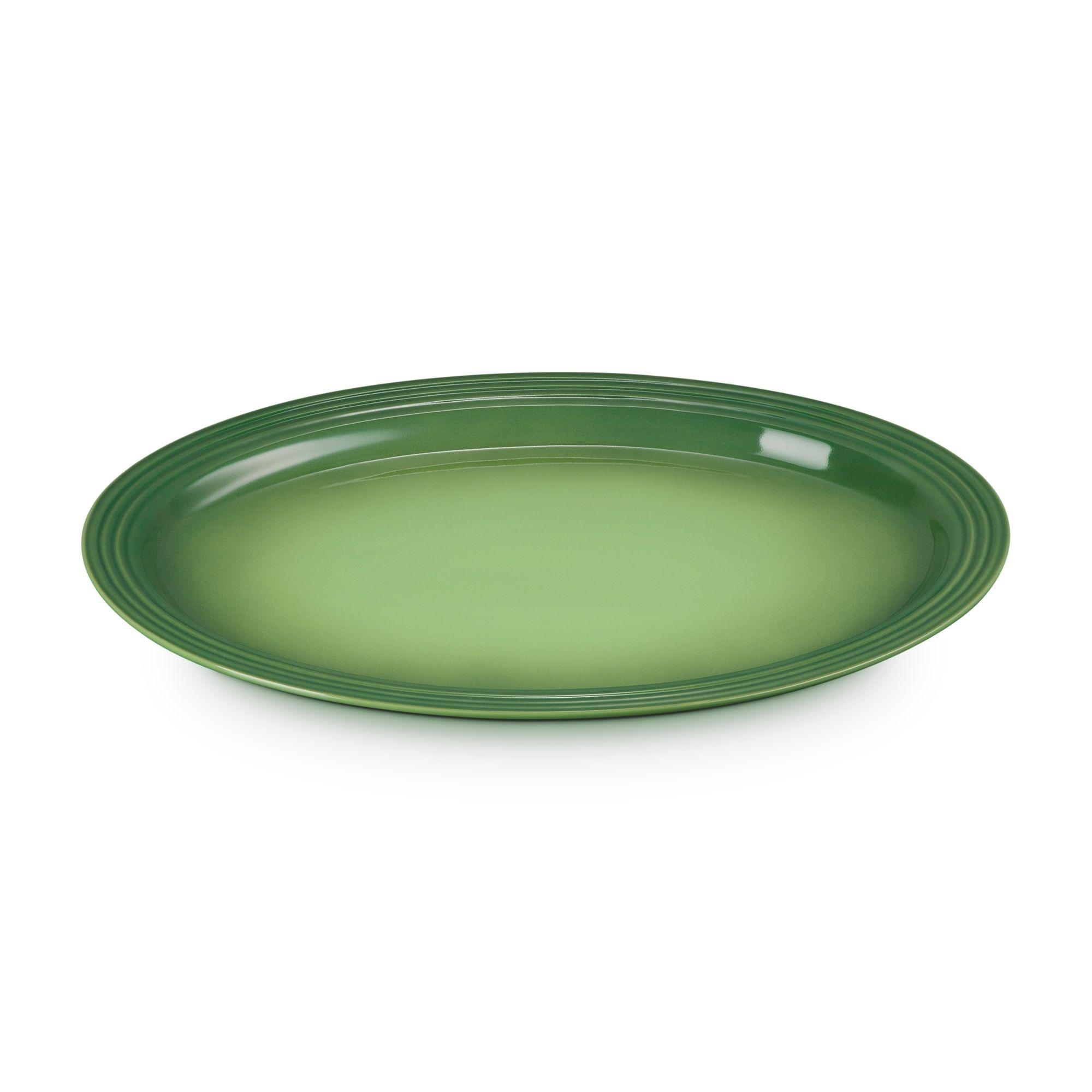 Le Creuset Bandeja Oval Vancouver 46cm Verde Bamboo Cerámica-2