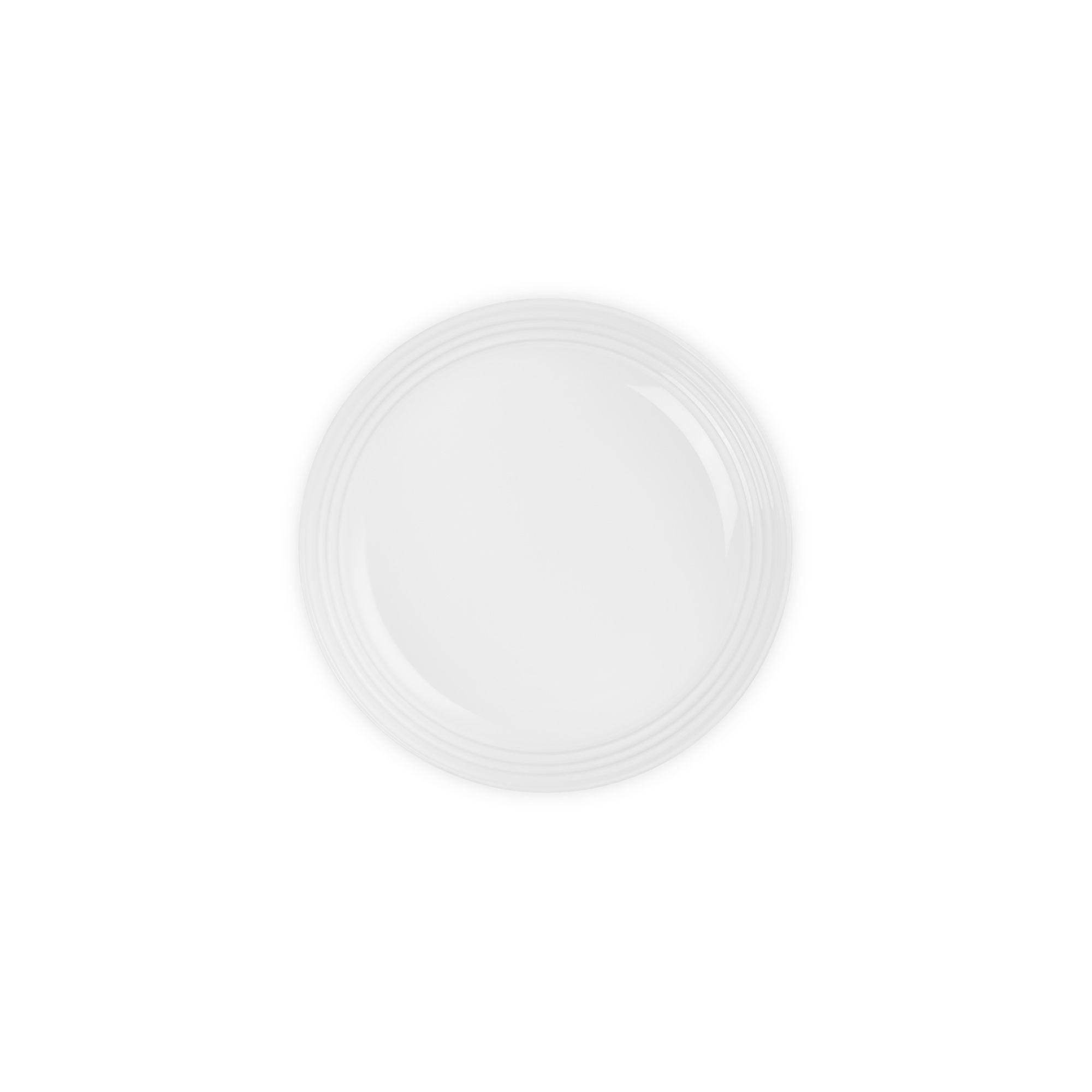 Le Creuset Plato Hondo 22cm White Cerámica-3