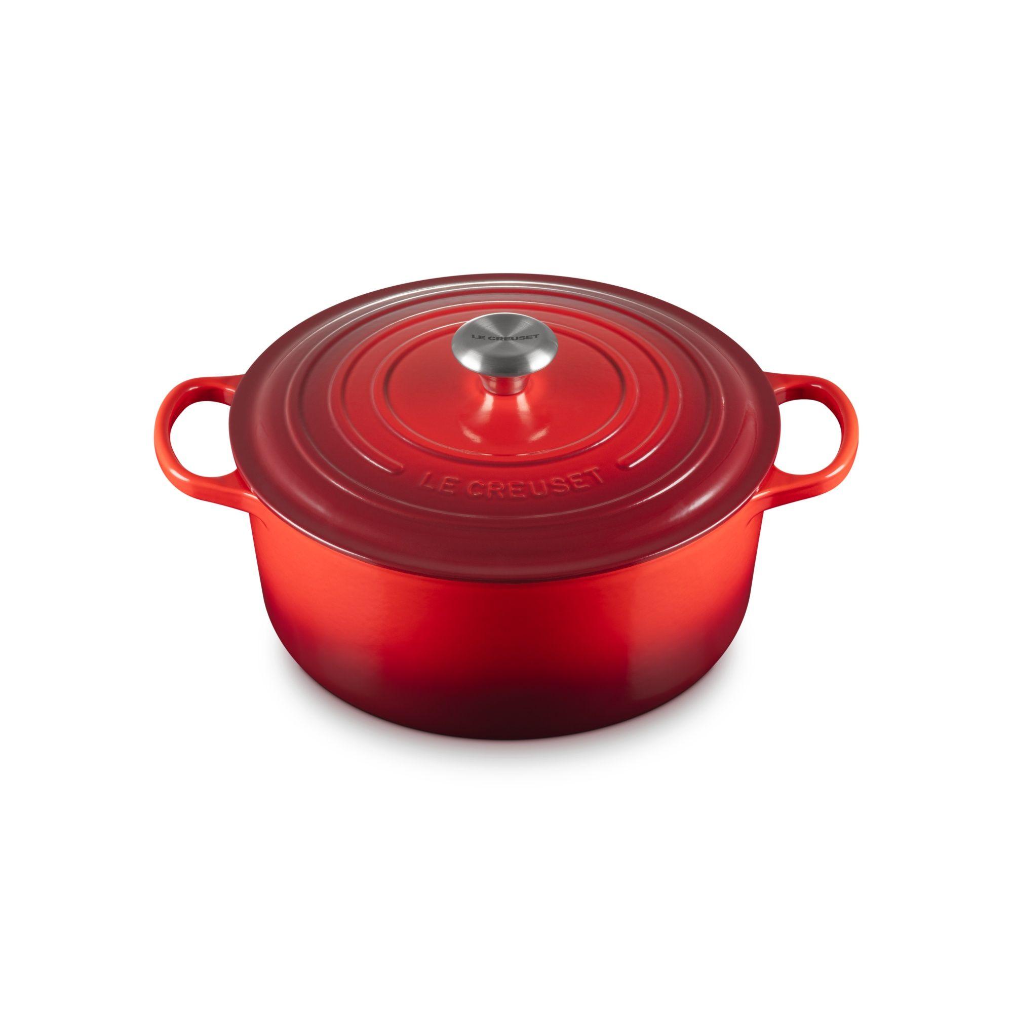 Le Creuset Cocotte Redonda 28cm Cereza Hierro-2