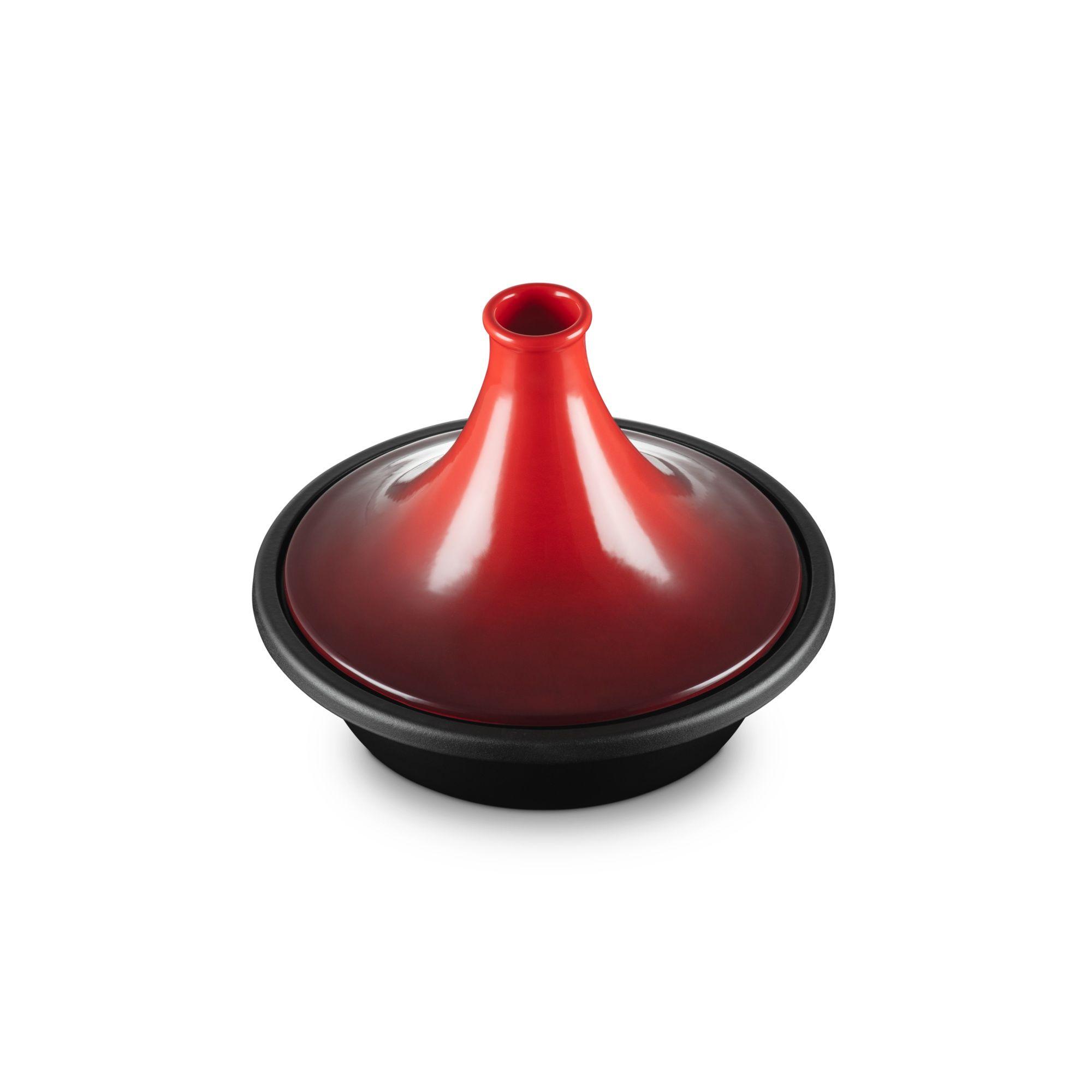 Le Creuset Tajine 31cm Cereza Hierro-2