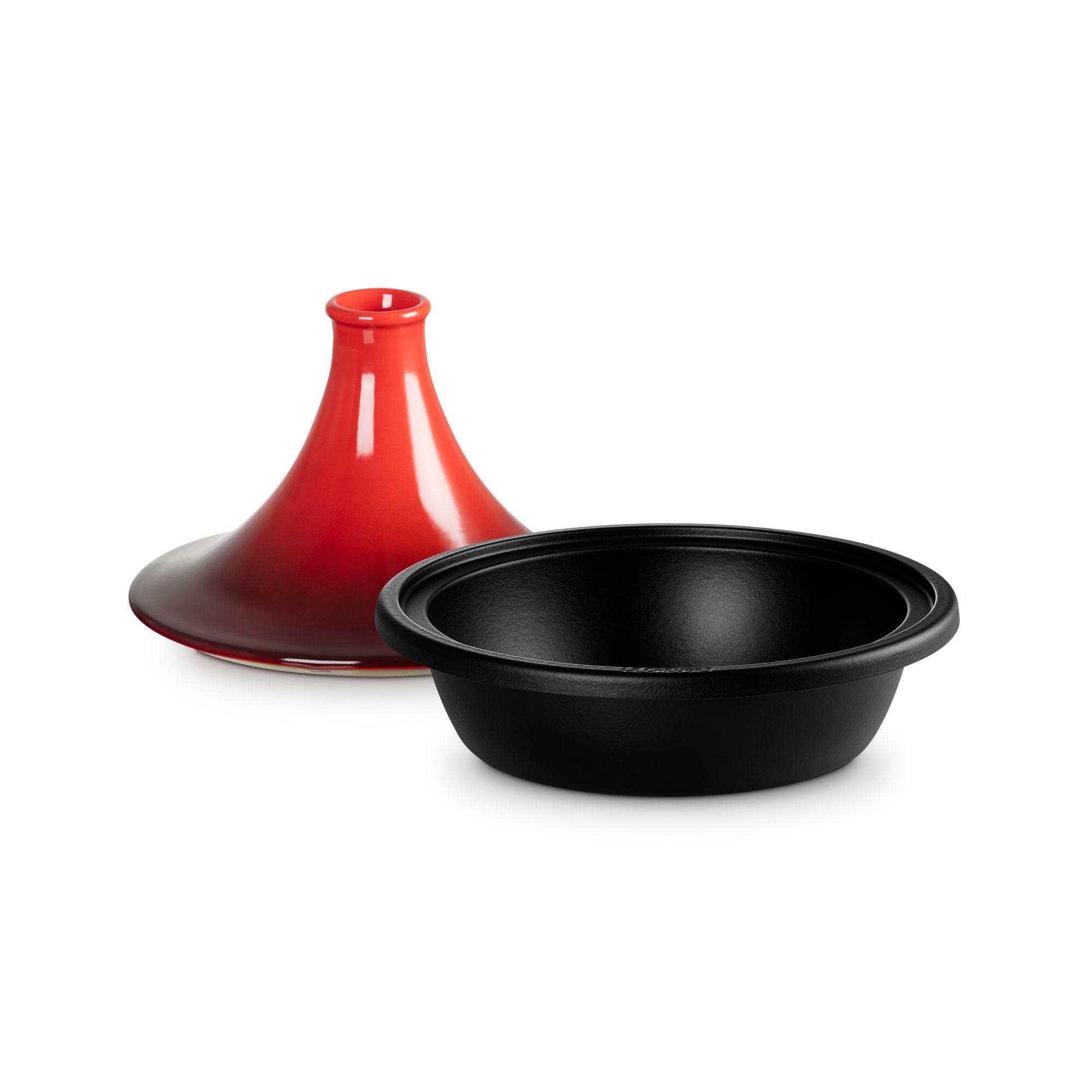Le Creuset Tajine 31cm Cereza Hierro-3