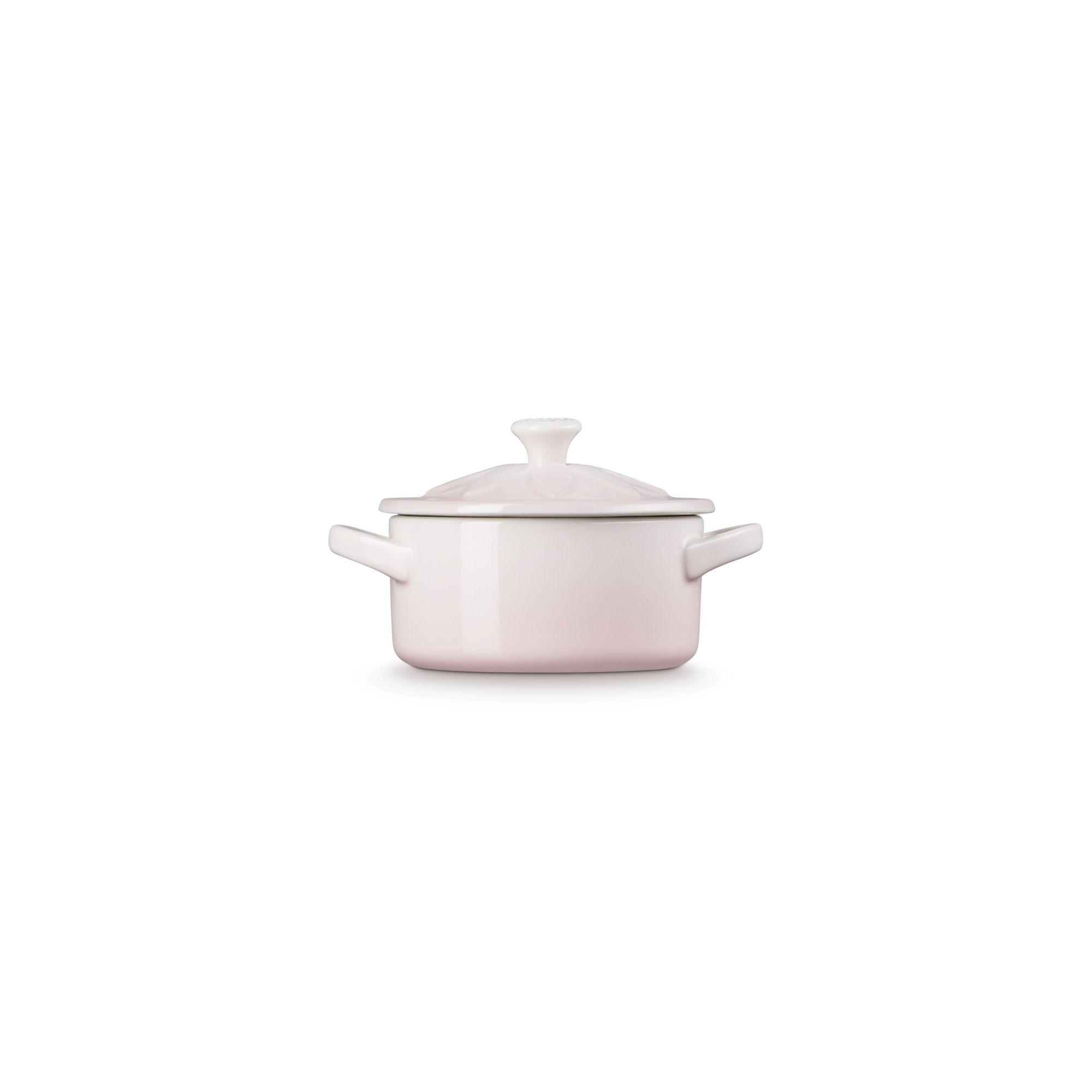 Le Creuset Mini Cocotte Sunflower 10cm Shell Pink Cerámica-2