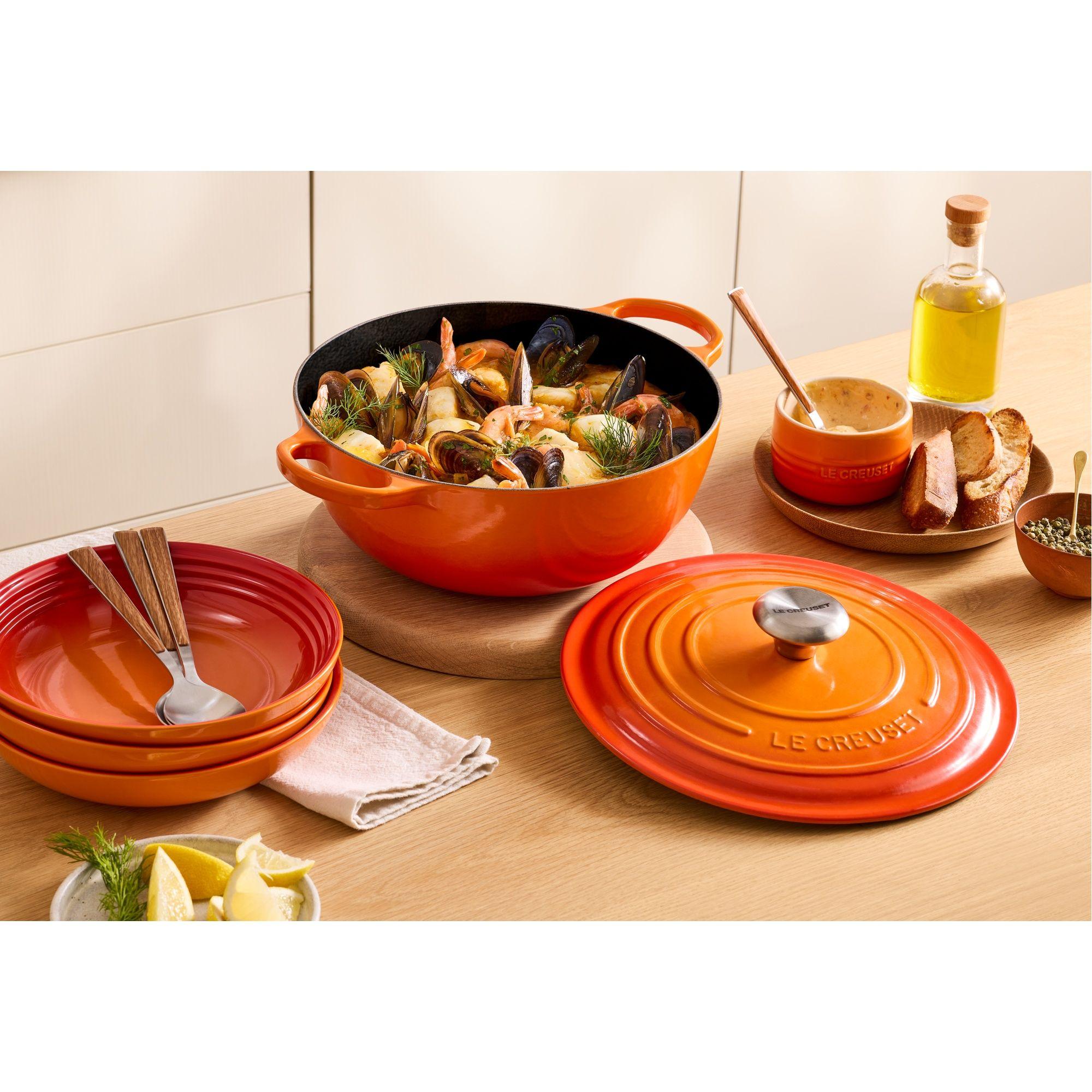 Le Creuset Marmita Gourmet 26Cm Volcánico Hierro-4