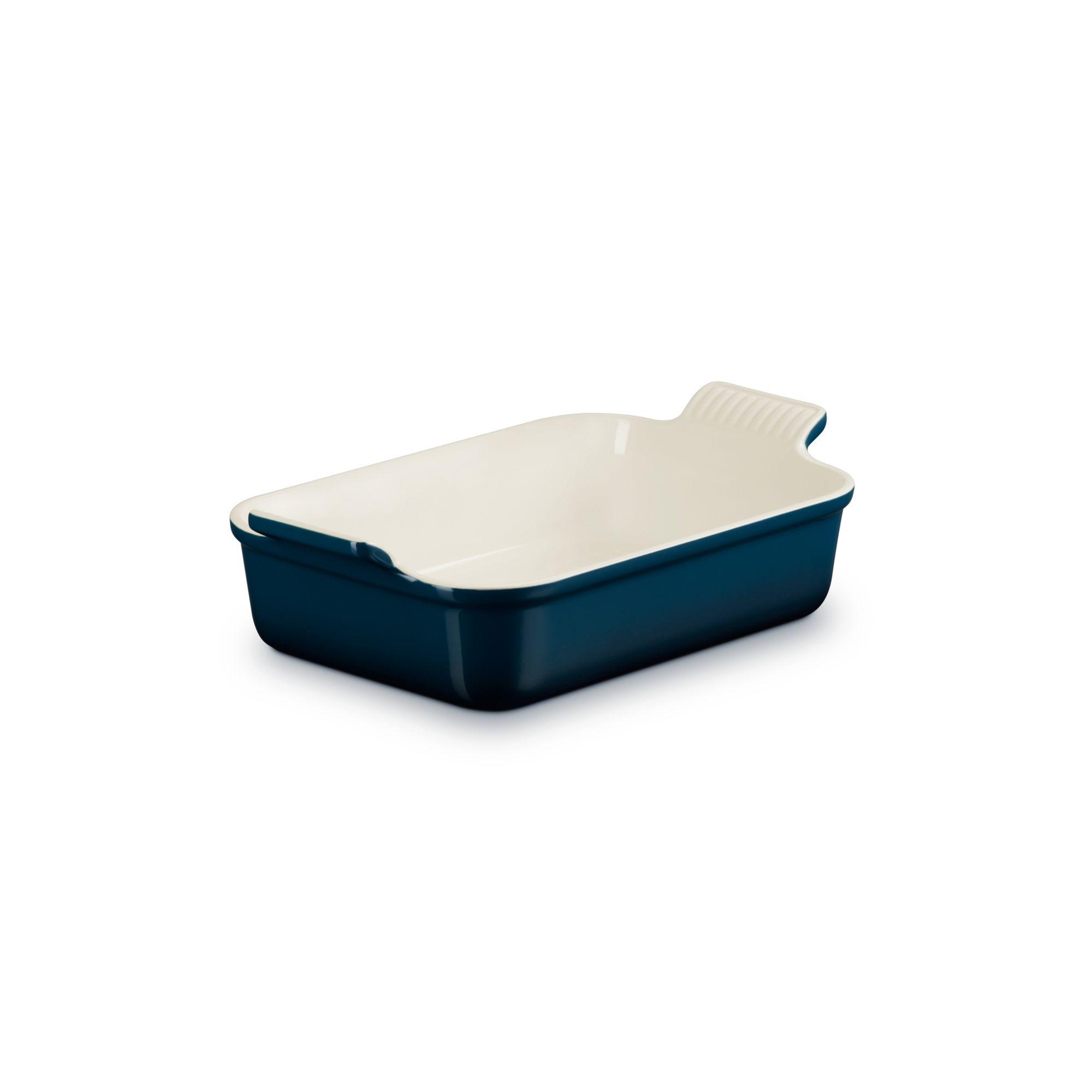Le Creuset Bandeja Rectangular 26cm Nuit Cerámica-2