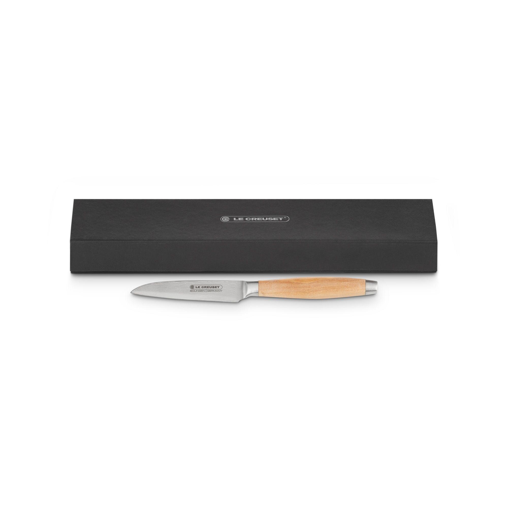 Le Creuset Cuchillo Vegetales 9Cm Madera De Olivo-3