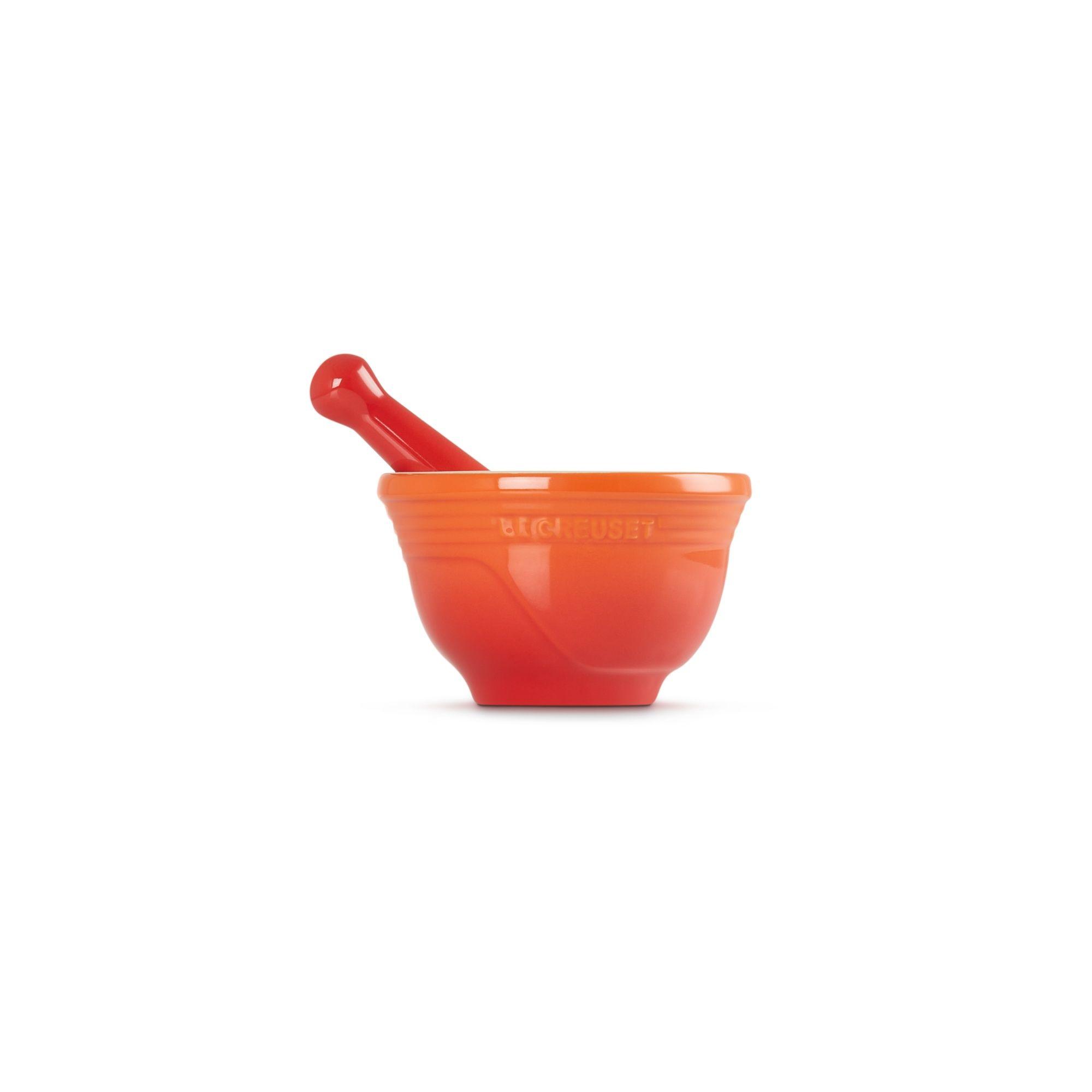 Le Creuset Mortero y Pistilo 300ml Volcánico Cerámica-0