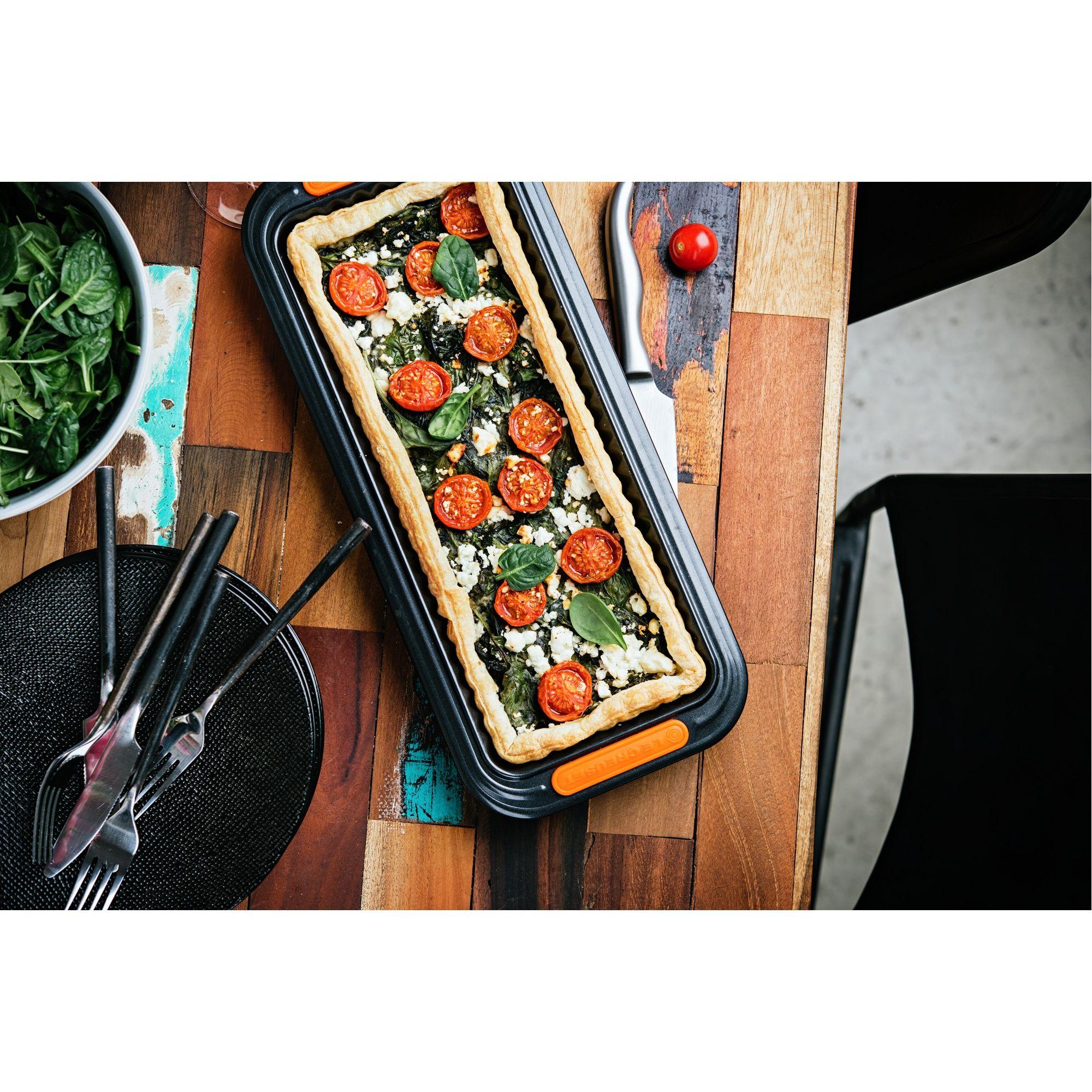 Le Creuset Molde Tarta Rectangular c/Base Extraíble-3