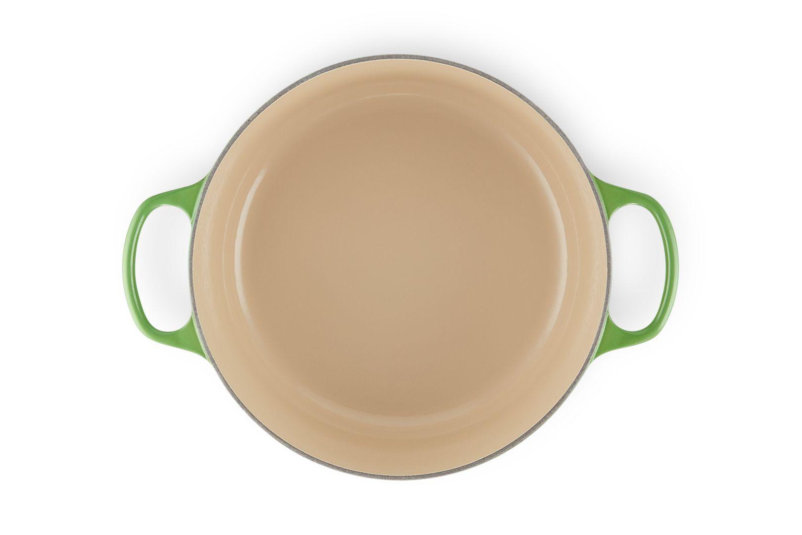 Cocotte Redonda 28cm Verde Bamboo-2
