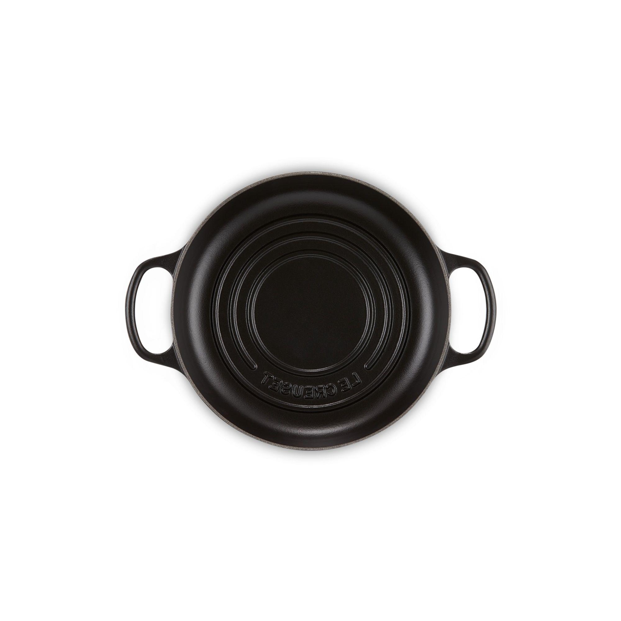 Le Creuset Cocotte Para Pan 24cm Negro Mate Hierro-4