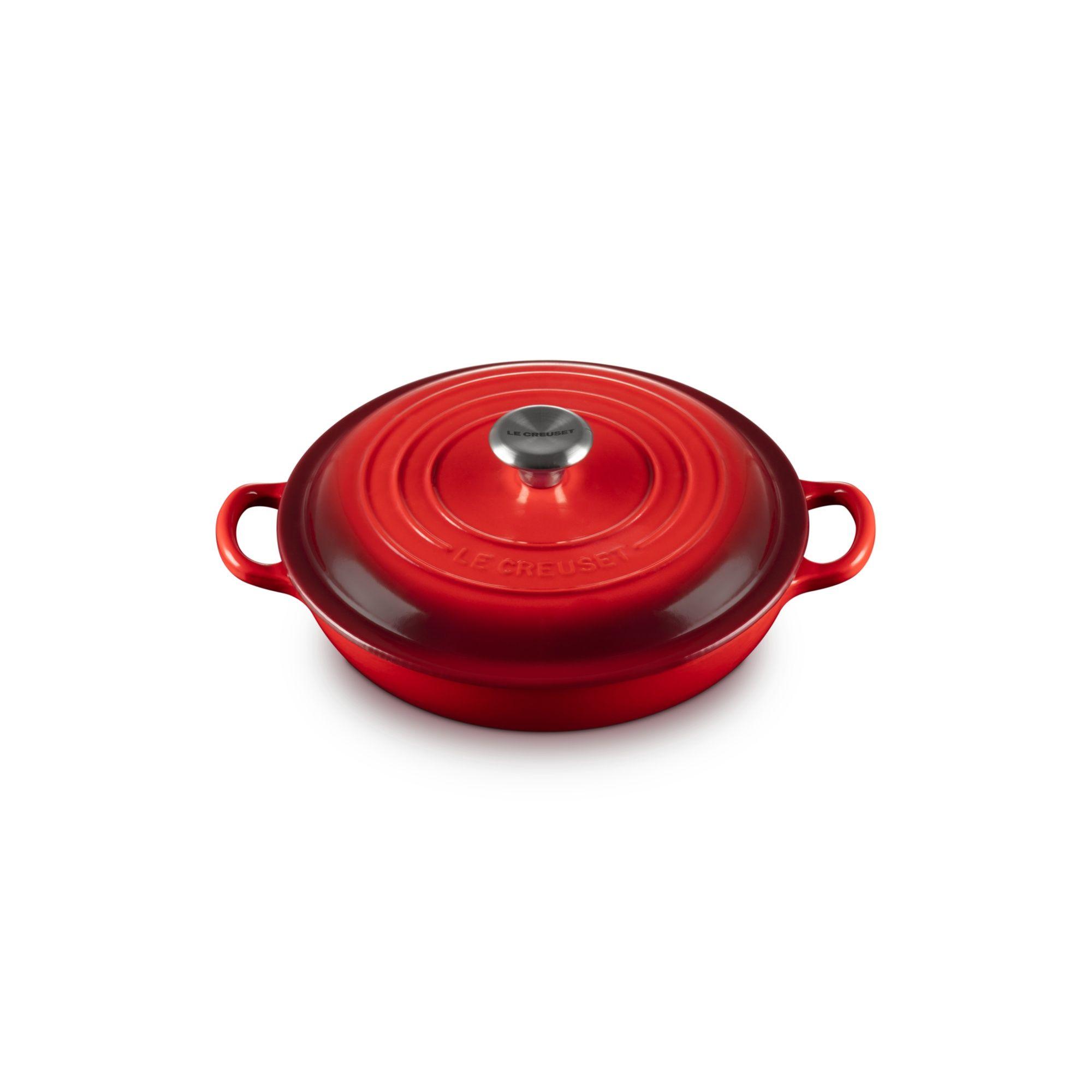 Le Creuset Cacerola Baja 22cm Cereza Hierro-2