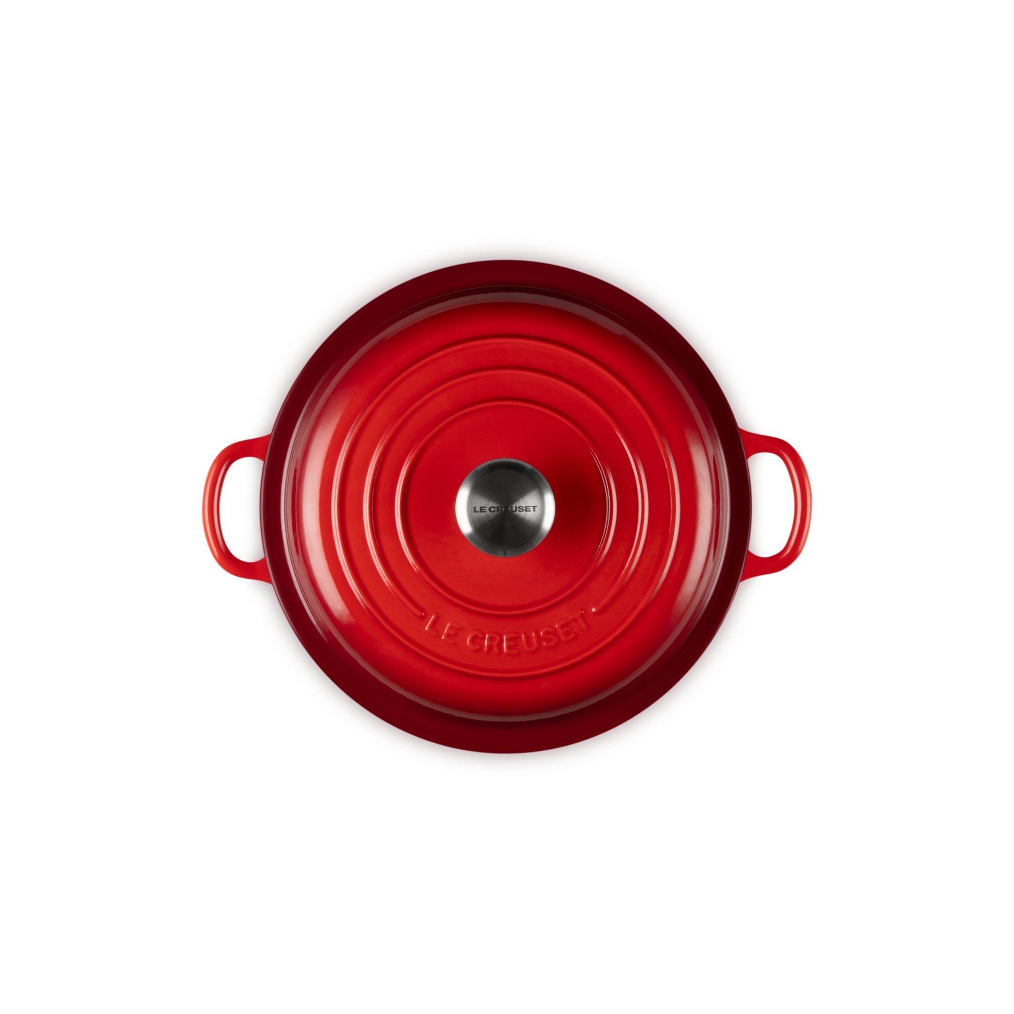 Le Creuset Cacerola Baja 22cm Cereza Hierro-3