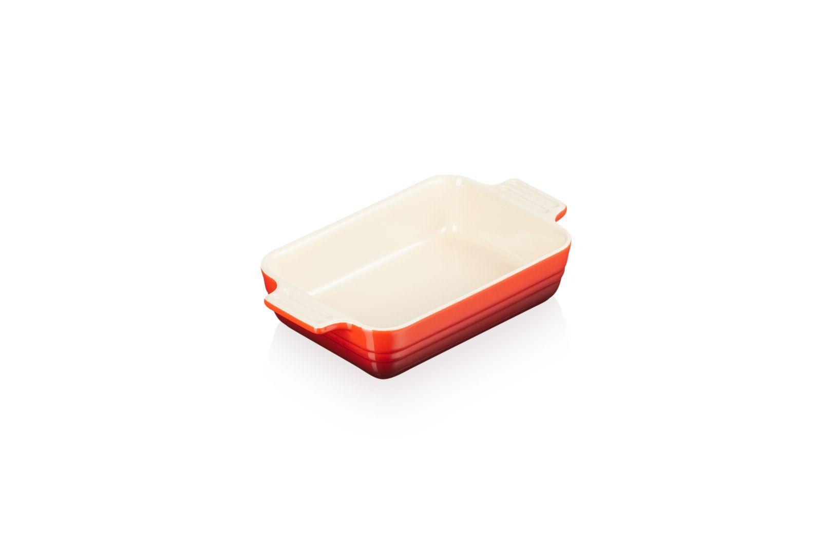 Bandeja Rectangular Clásica Cereza 18cm-0