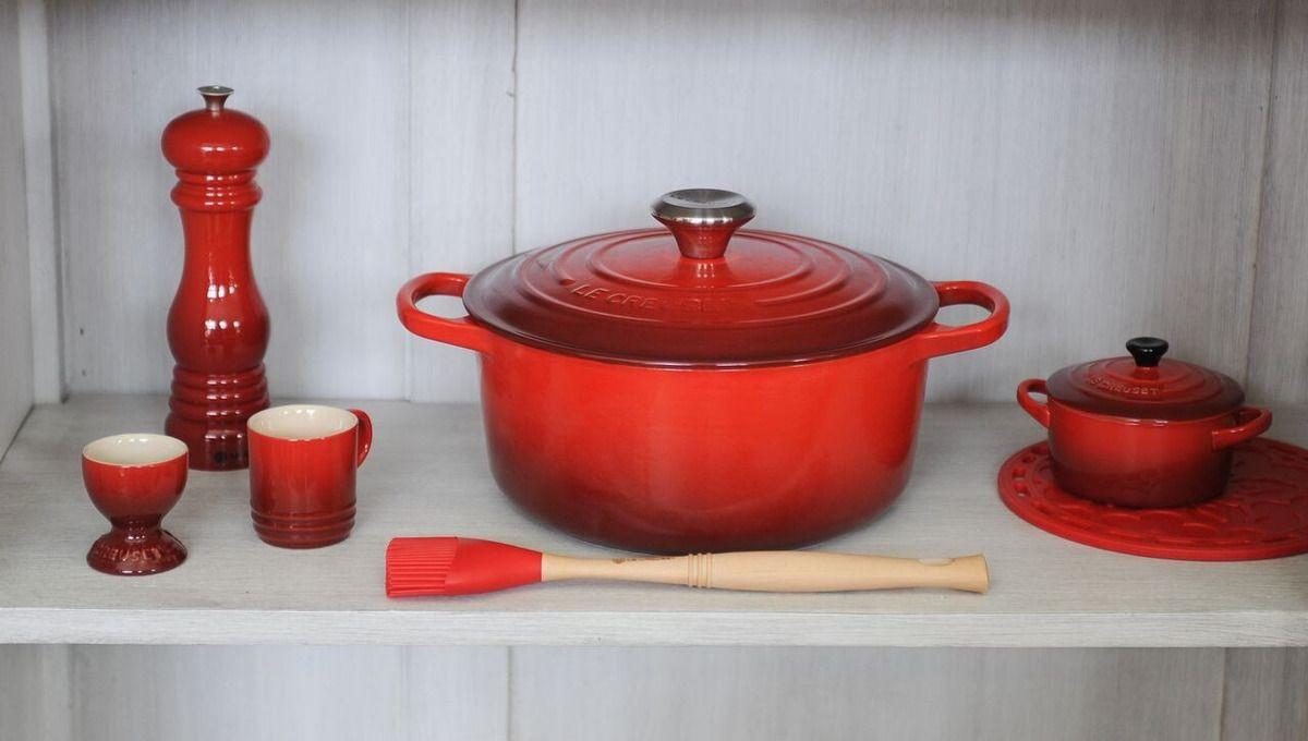 Le Creuset Cocotte Redonda 30 Cm Cereza Hierro-3