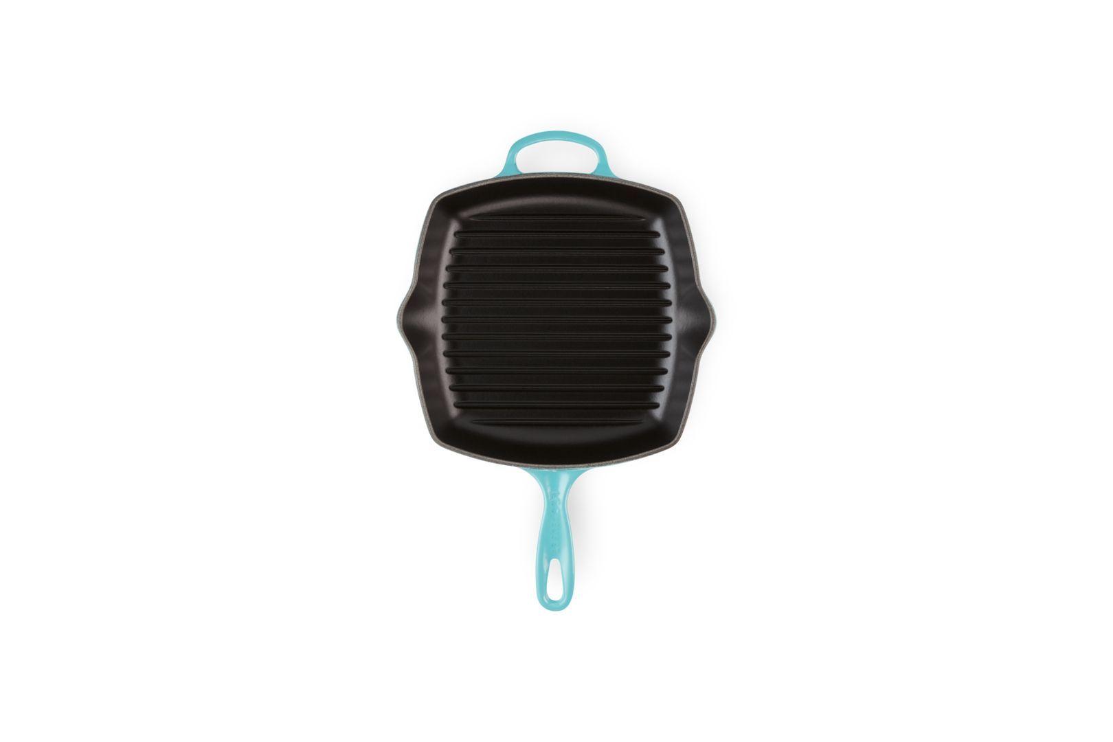 Skillet Grill Cuadrada 26Cm Azul Caribe-3