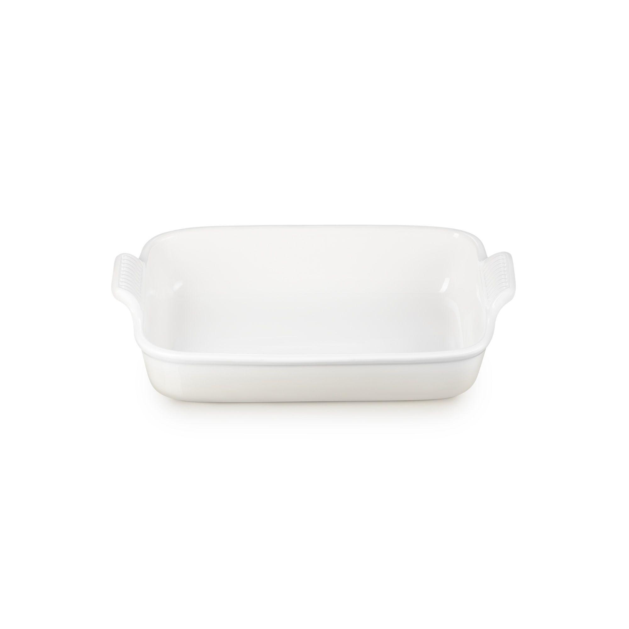 Le Creuset Bandeja Rectangular 32cm Meringue Cerámica-2