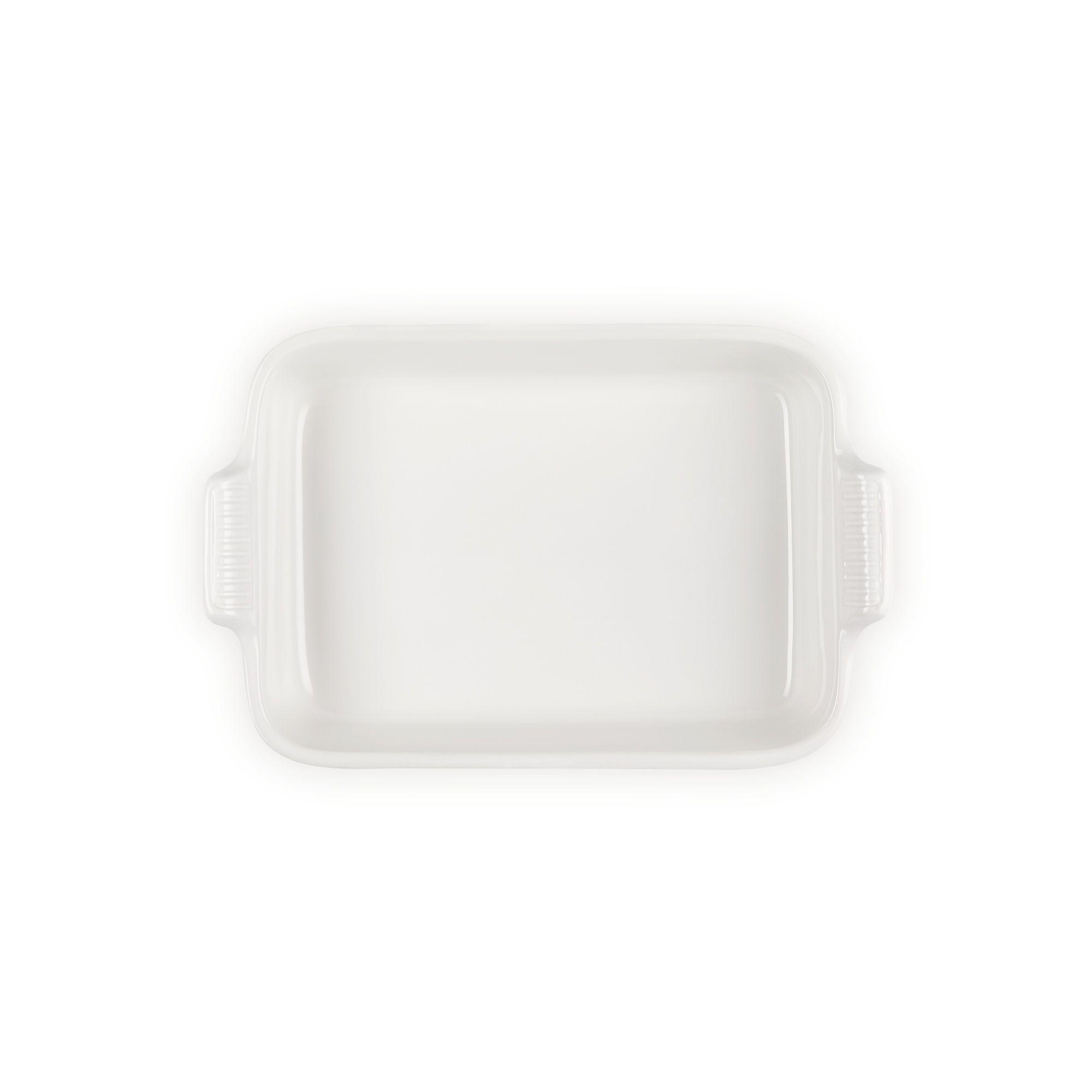 Le Creuset Bandeja Rectangular 32cm Meringue Cerámica-3