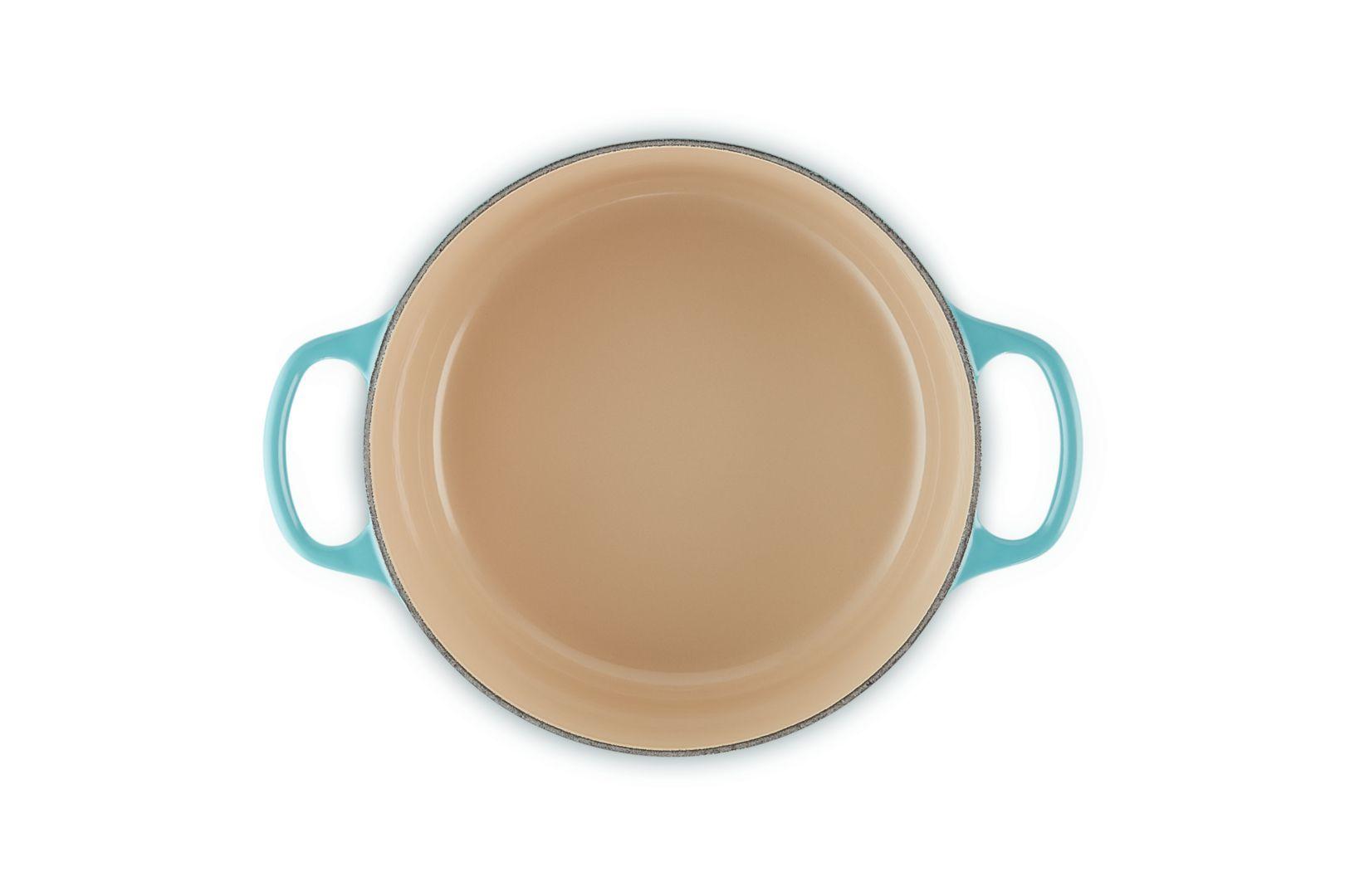 Cocotte Redonda 22Cm Azul Caribe-3