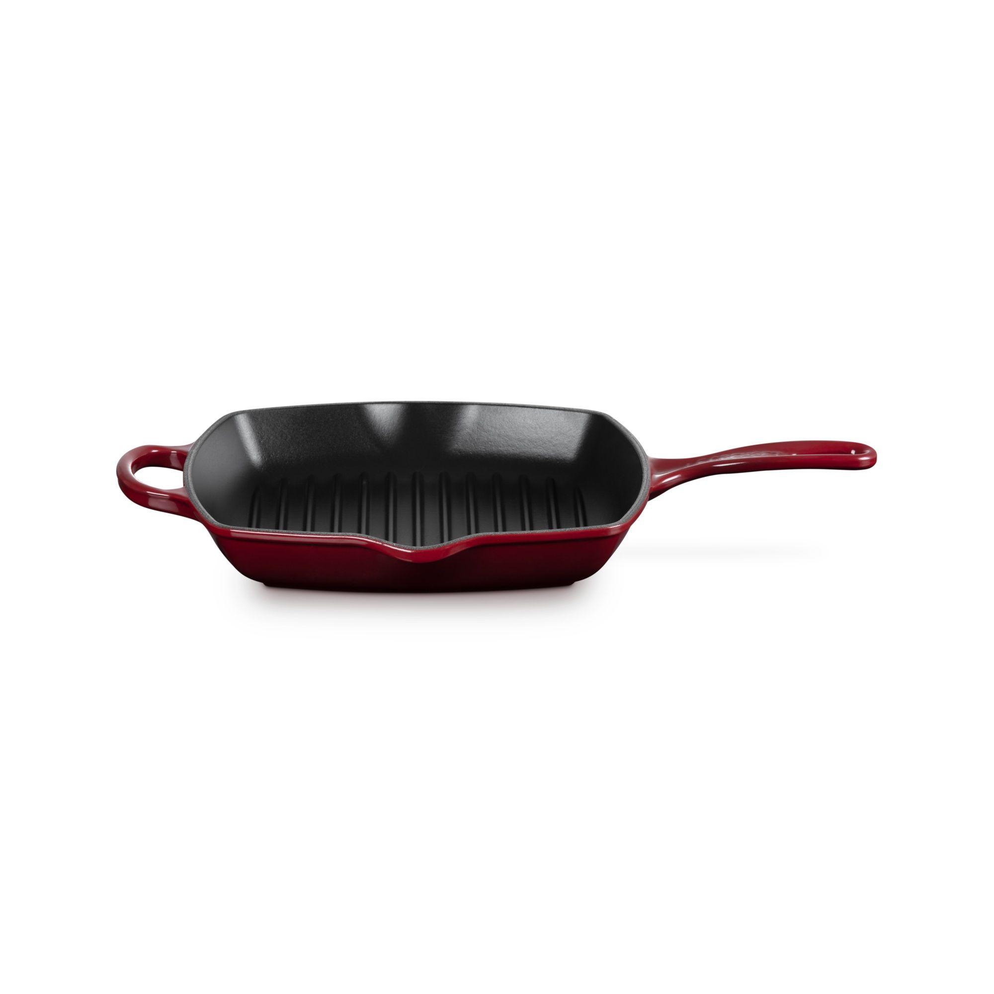 Le Creuset Skillet Grill Cuadrada 26cm Rhone Hierro-1
