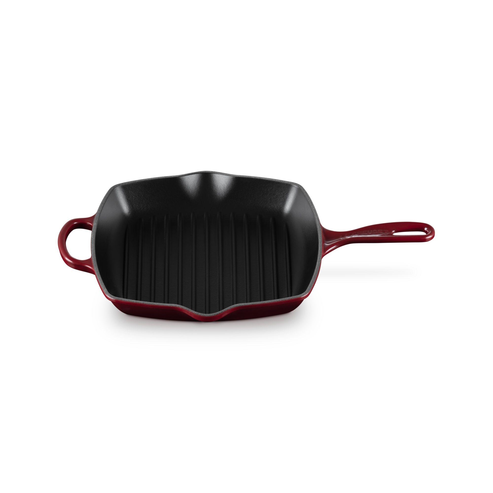 Le Creuset Skillet Grill Cuadrada 26cm Rhone Hierro-2