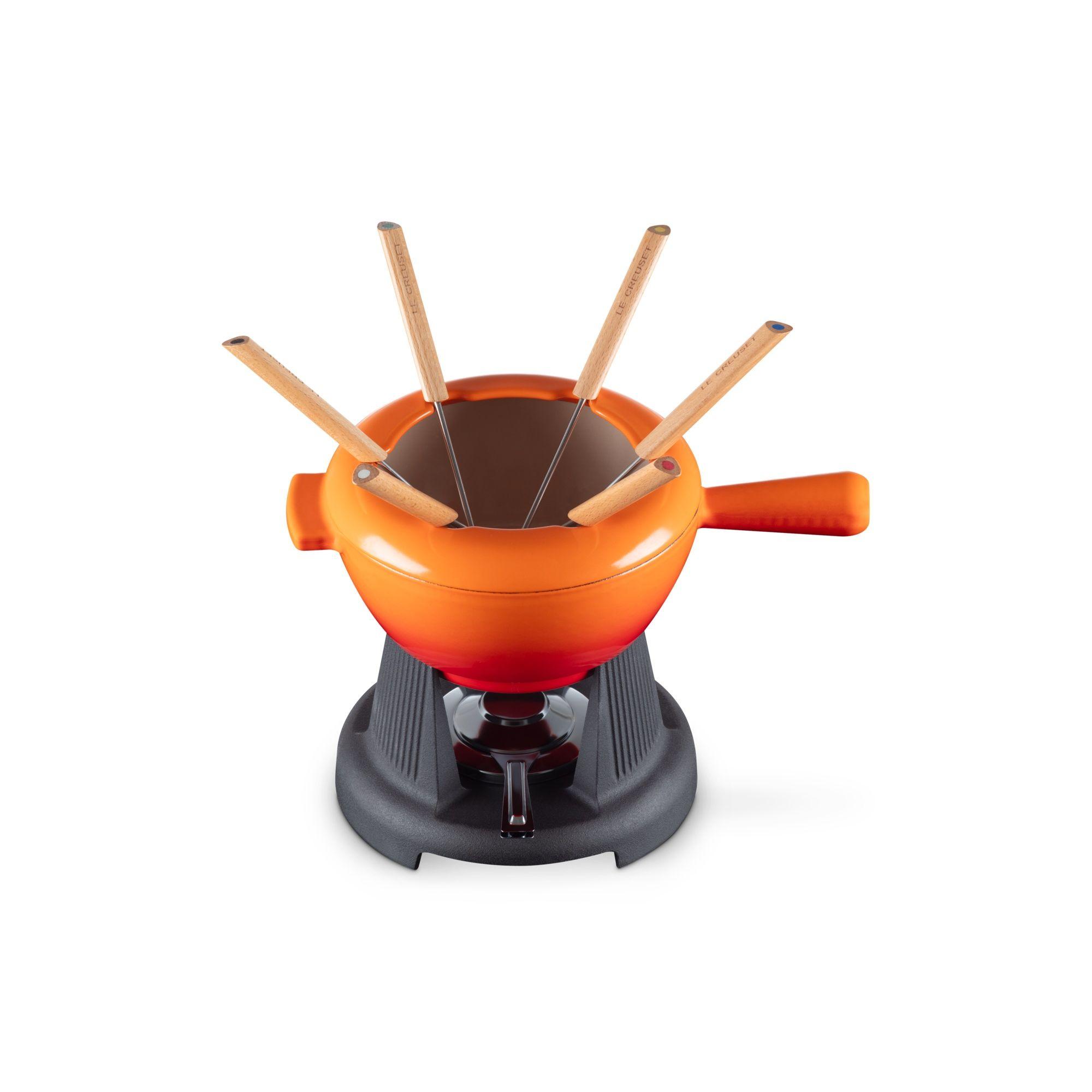 Le Creuset Servicio Fondue Savoyarde Volcanica Hierro-0