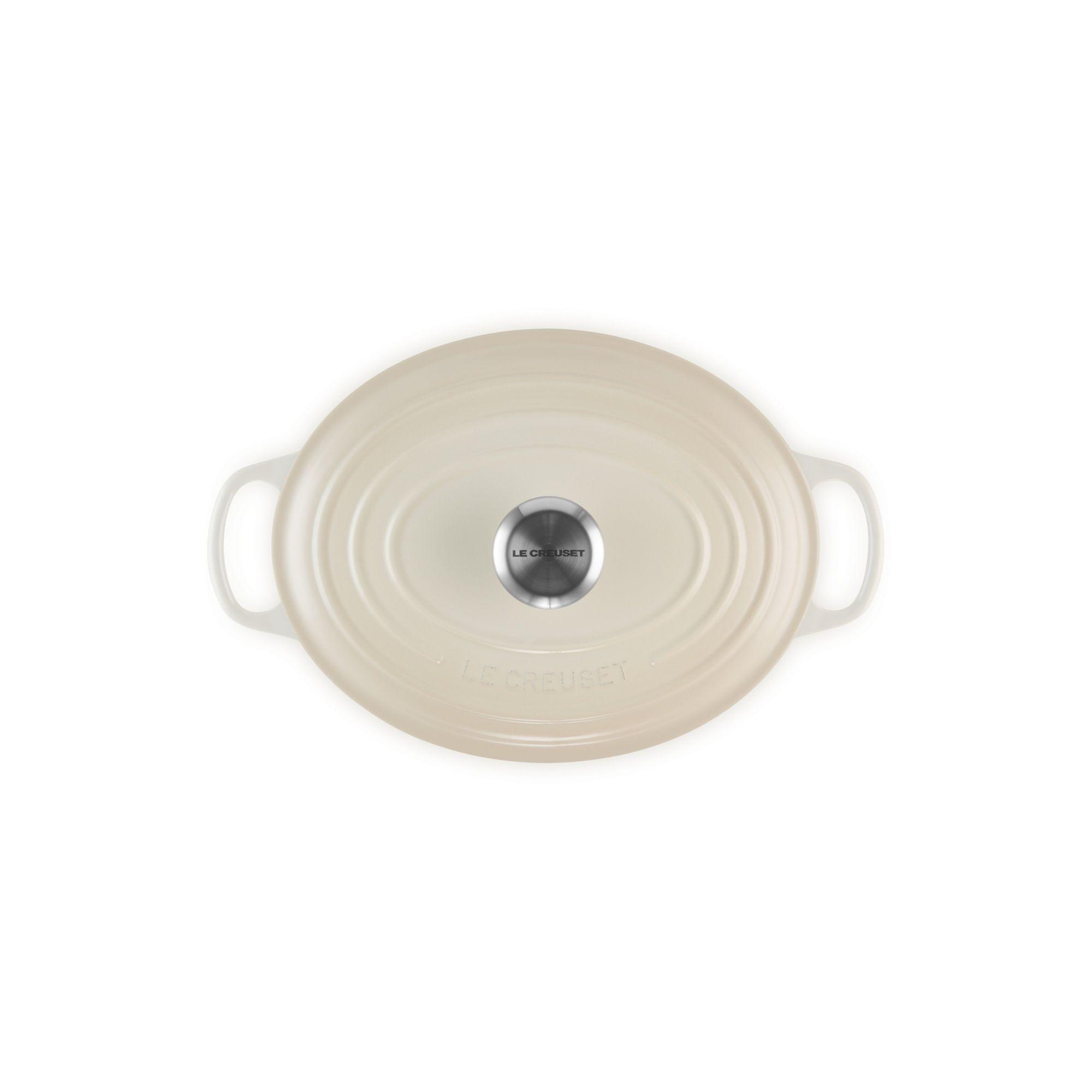 Le Creuset Cocotte Ovalada 27cm Meringue Hierro-3