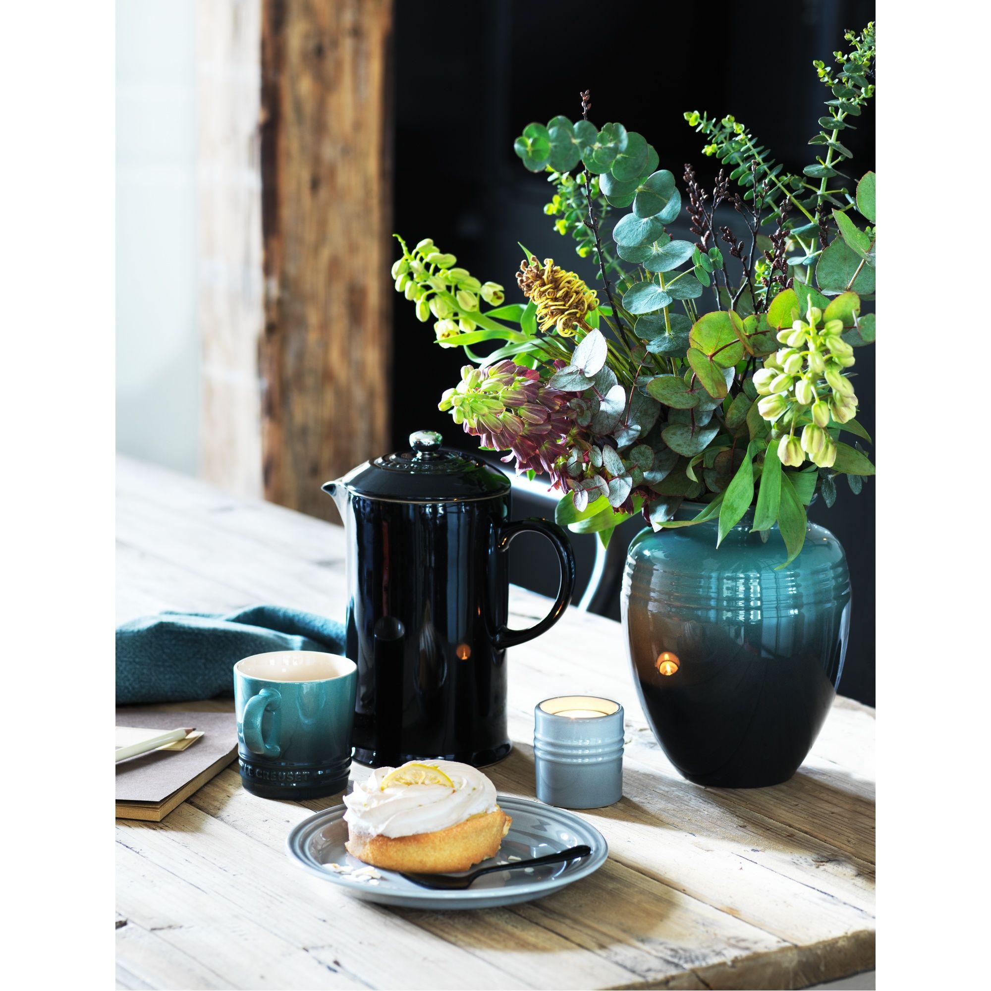 Le Creuset Cafetera 1 Ltrs con prensa Black Onyx Cerámica-3