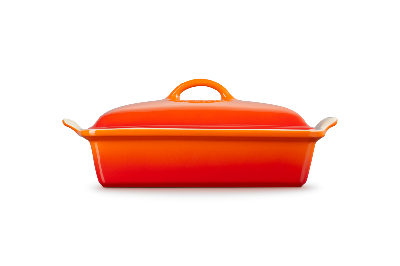 Le Creuset Bandeja rectangular 33cm c/ tapa Volcanico-2
