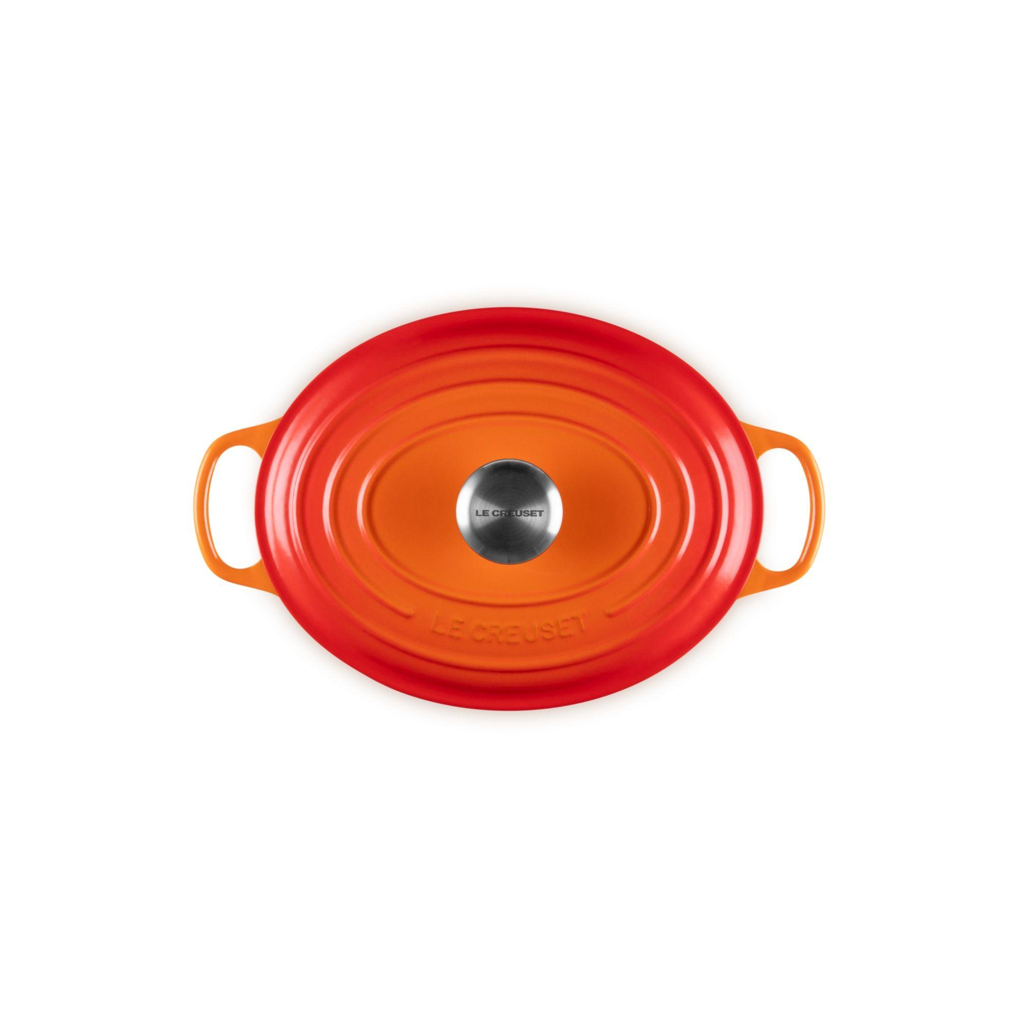 Le Creuset Cocotte Ovalada 27cm Volcánico Hierro-2