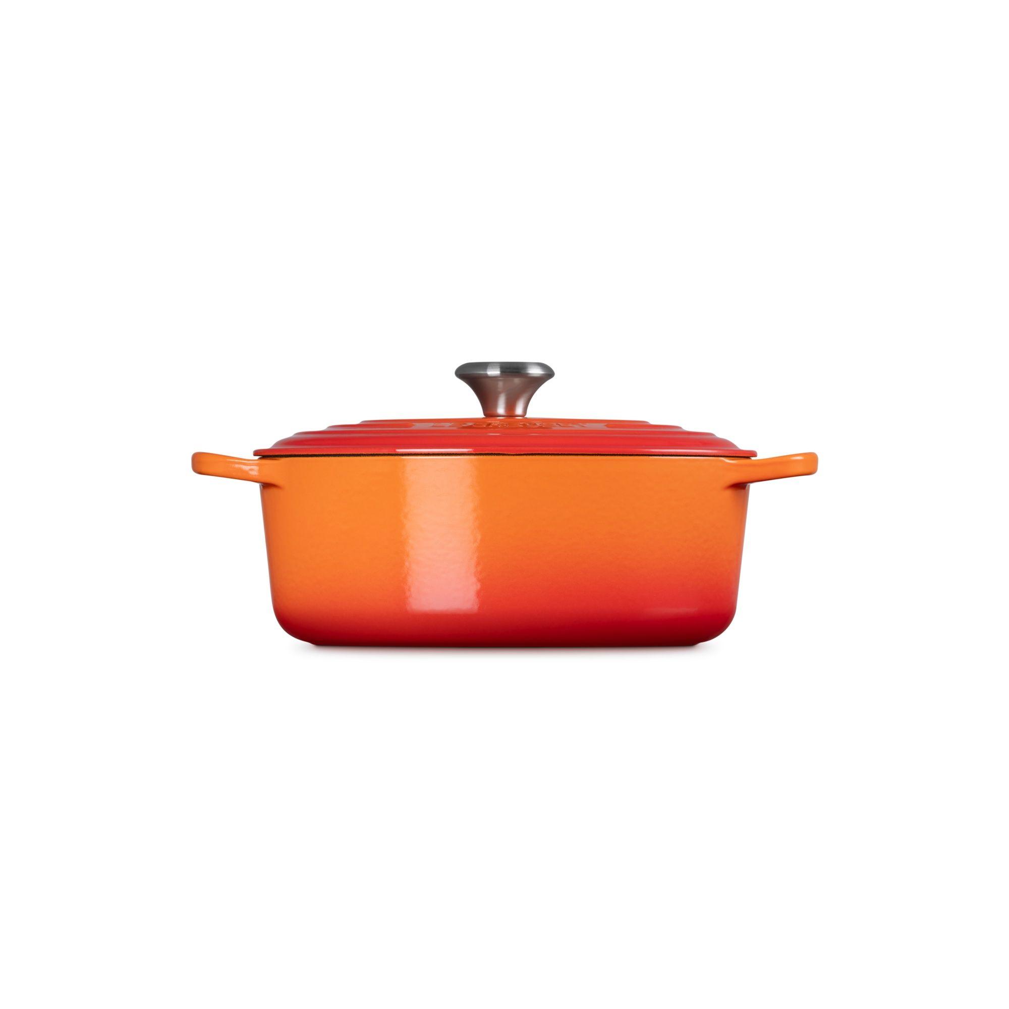 Le Creuset Cocotte Ovalada 27cm Volcánico Hierro-3