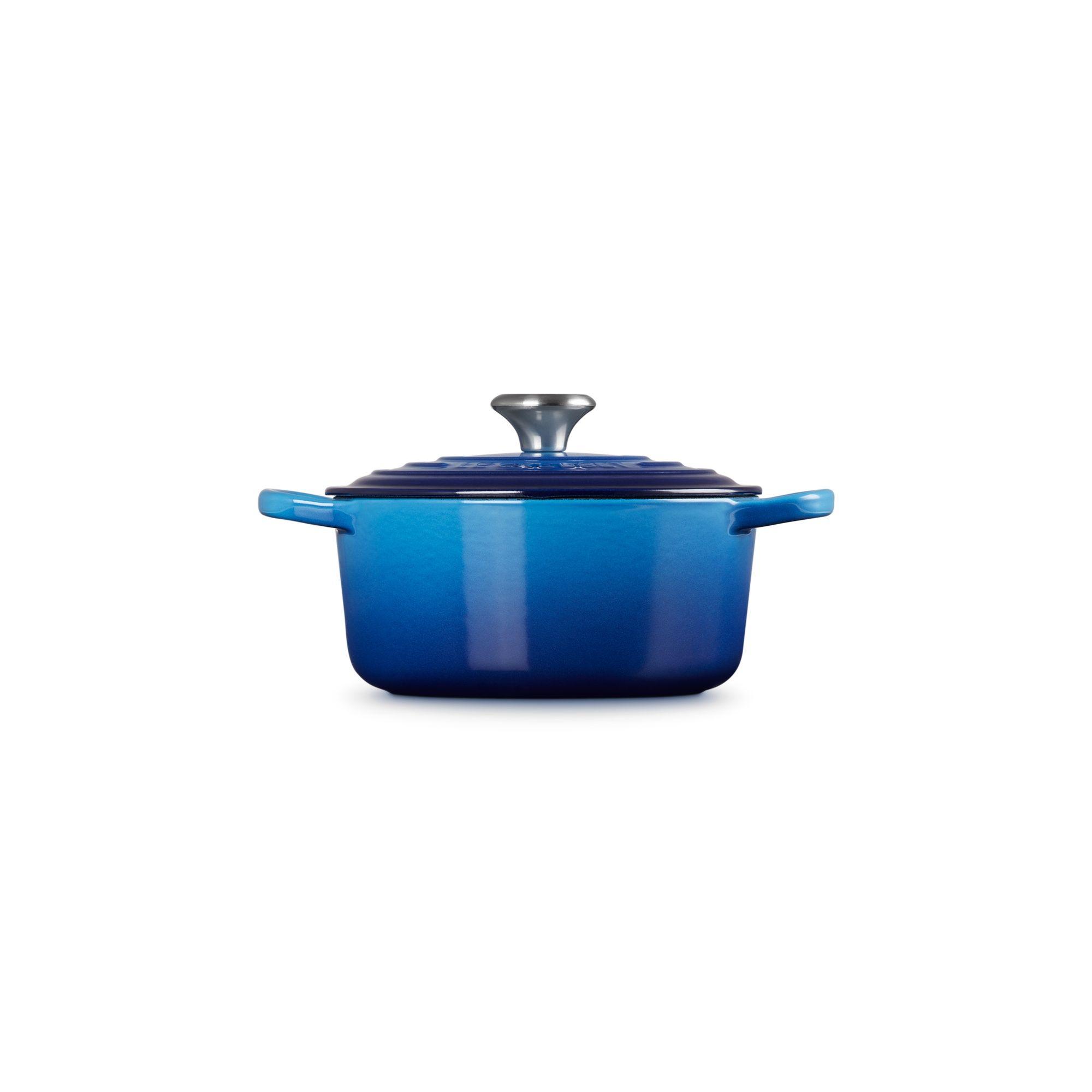 Le Creuset Cocotte Redonda 18cm Azul Azure Hierro-0