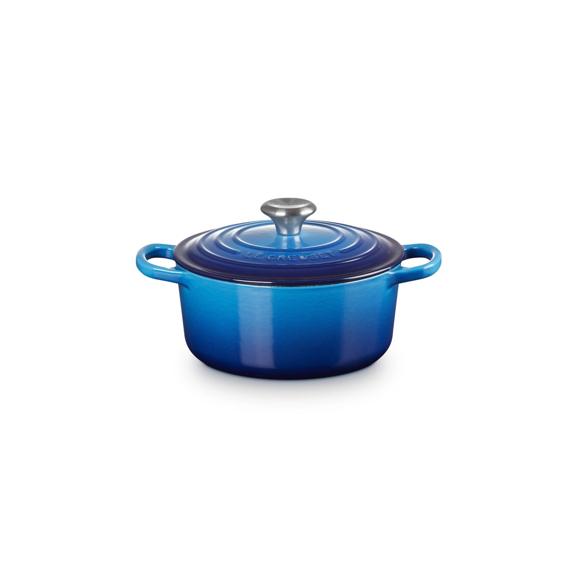 Le Creuset Cocotte Redonda 18cm Azul Azure Hierro-1
