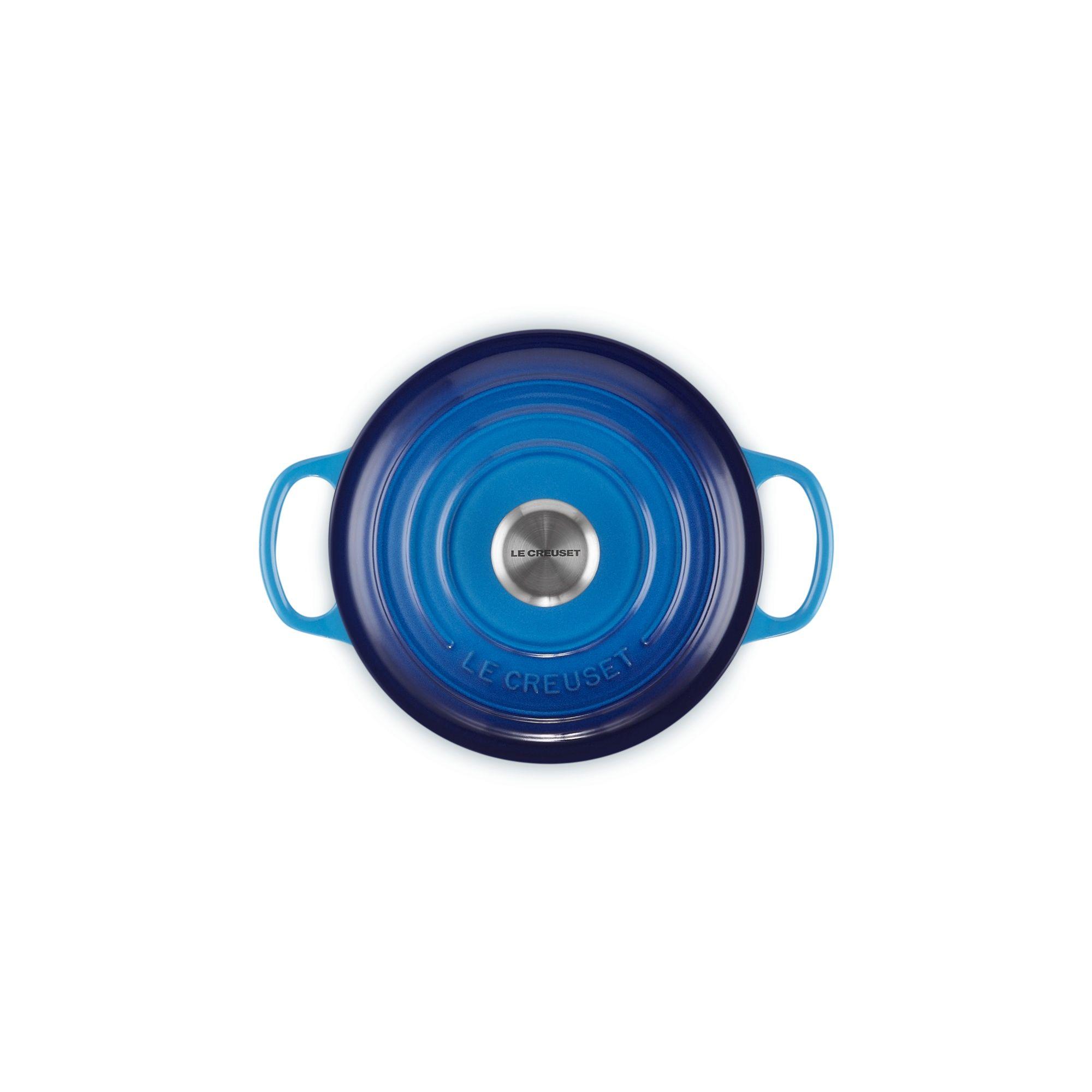 Le Creuset Cocotte Redonda 18cm Azul Azure Hierro-3