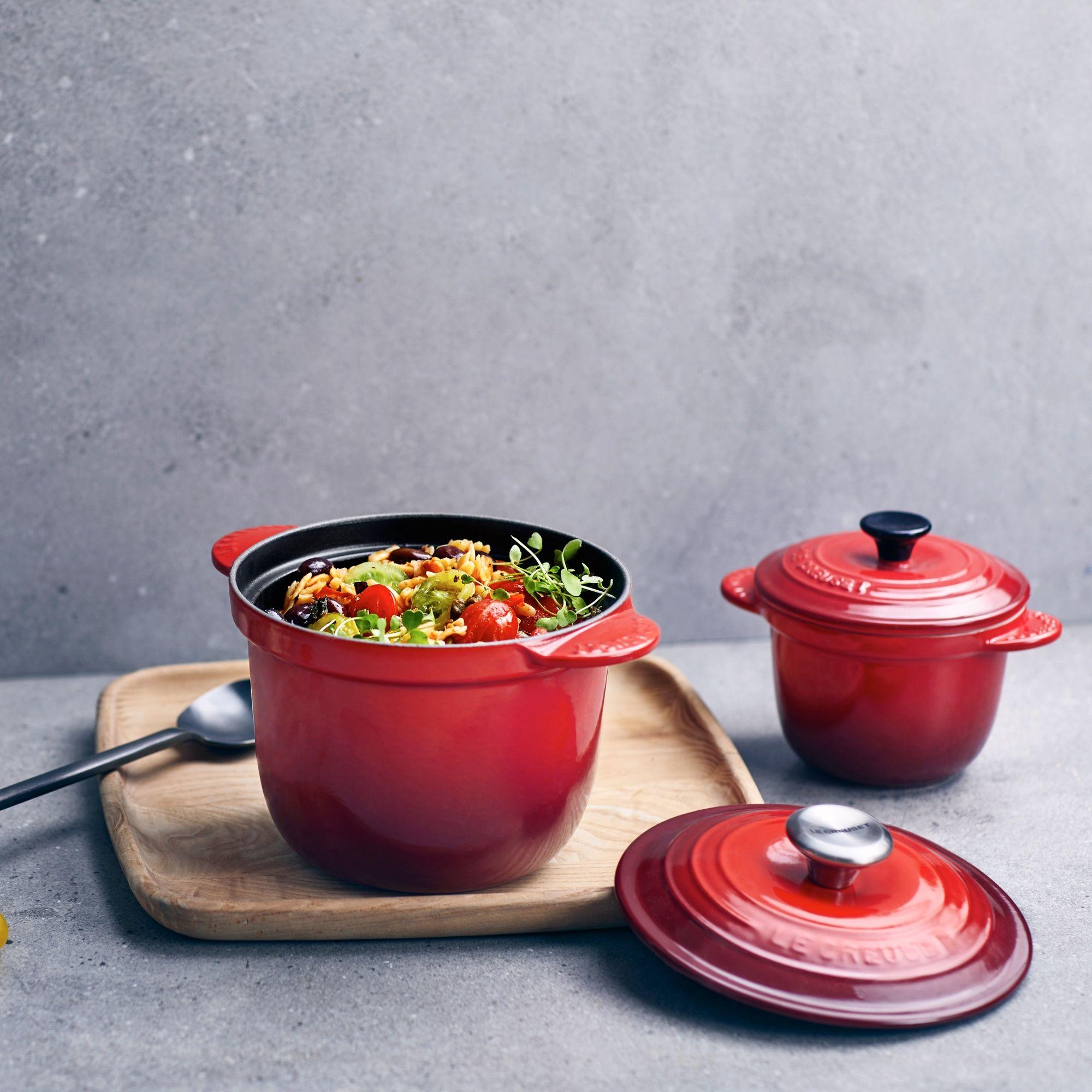 Le Creuset Cocotte Every 18cm Cereza Hierro-6