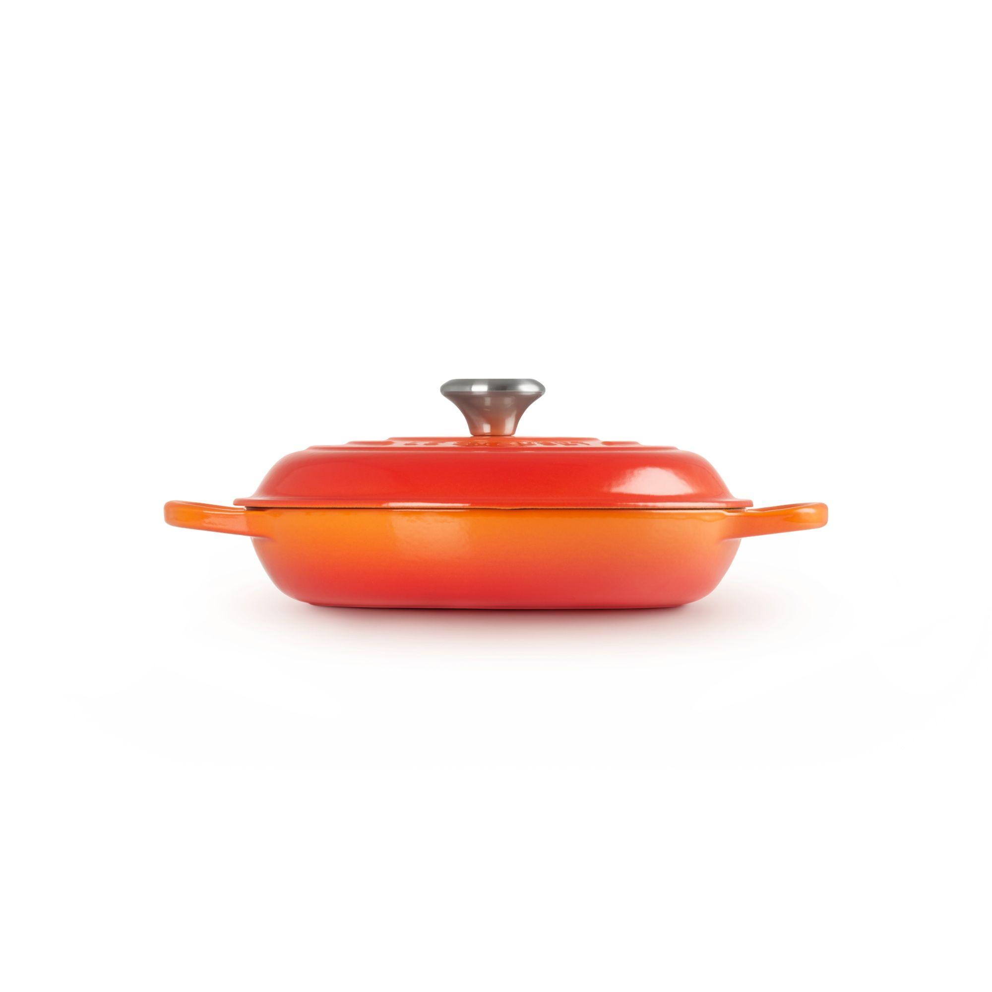 Le Creuset Cacerola Baja 26cm Volcánico Hierro-0