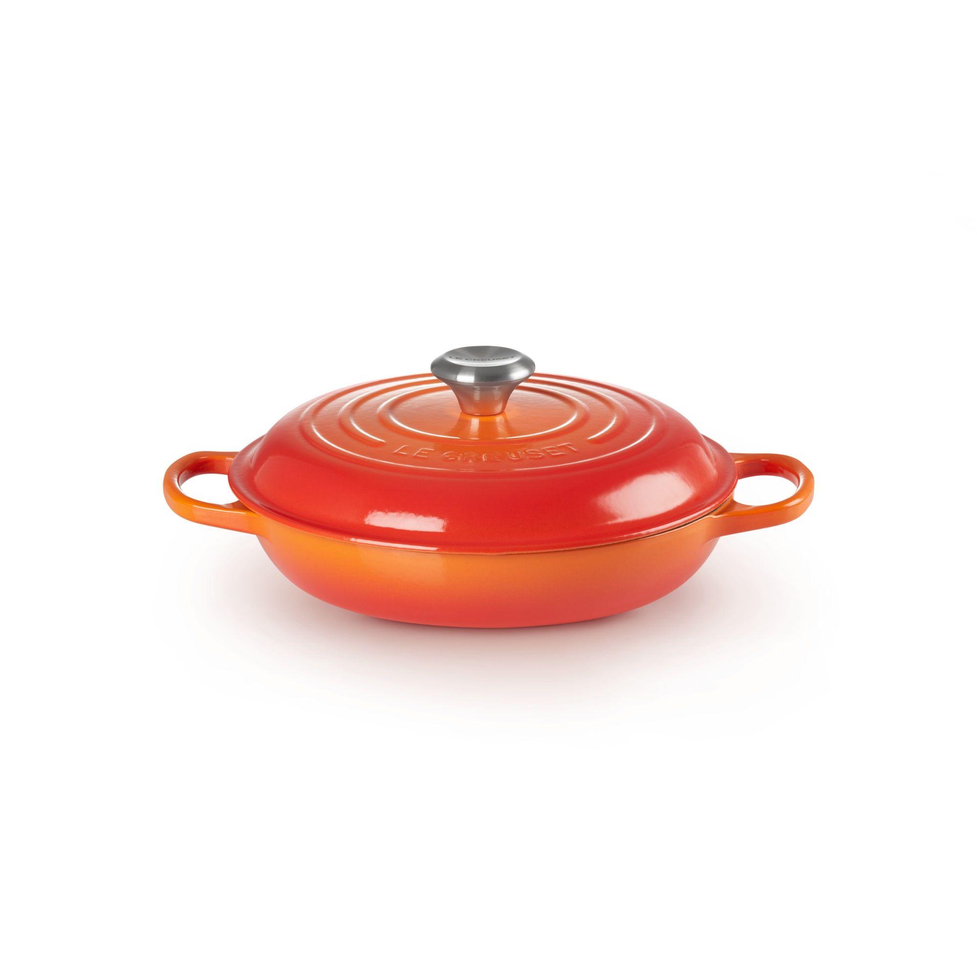 Le Creuset Cacerola Baja 26cm Volcánico Hierro-1